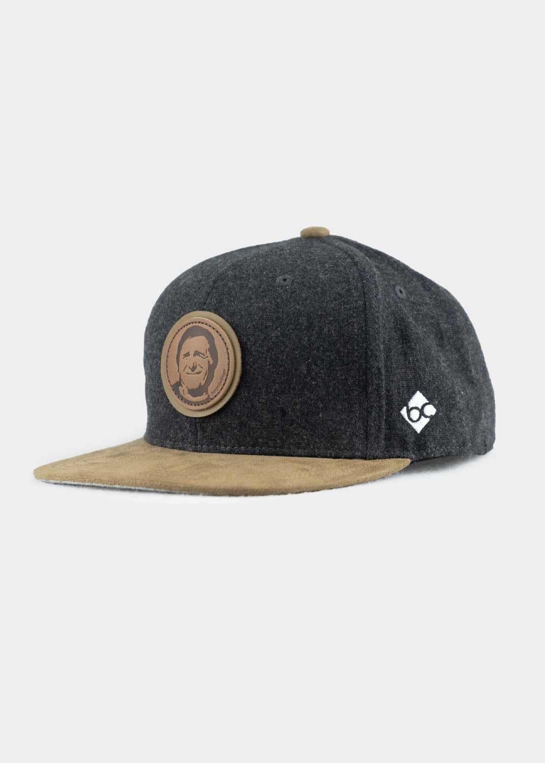Cap "Monaco" - dunkelgrau, v2 (Snapback)