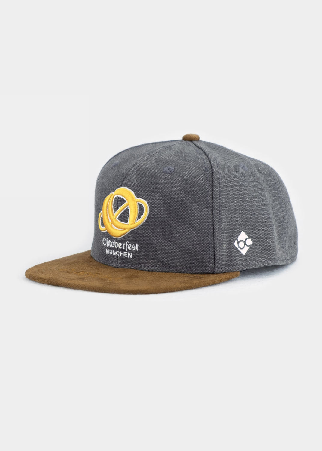 Cap "Oktoberfest München" - dunkelgrau (Snapback)