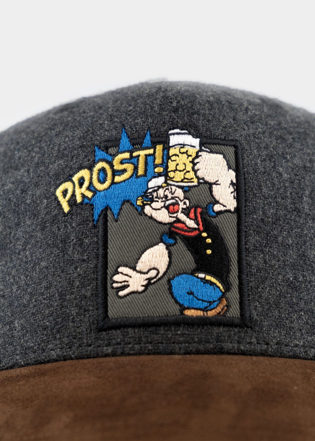 Cap "Popeye" - dunkelgrau (Snapback) (Copy)