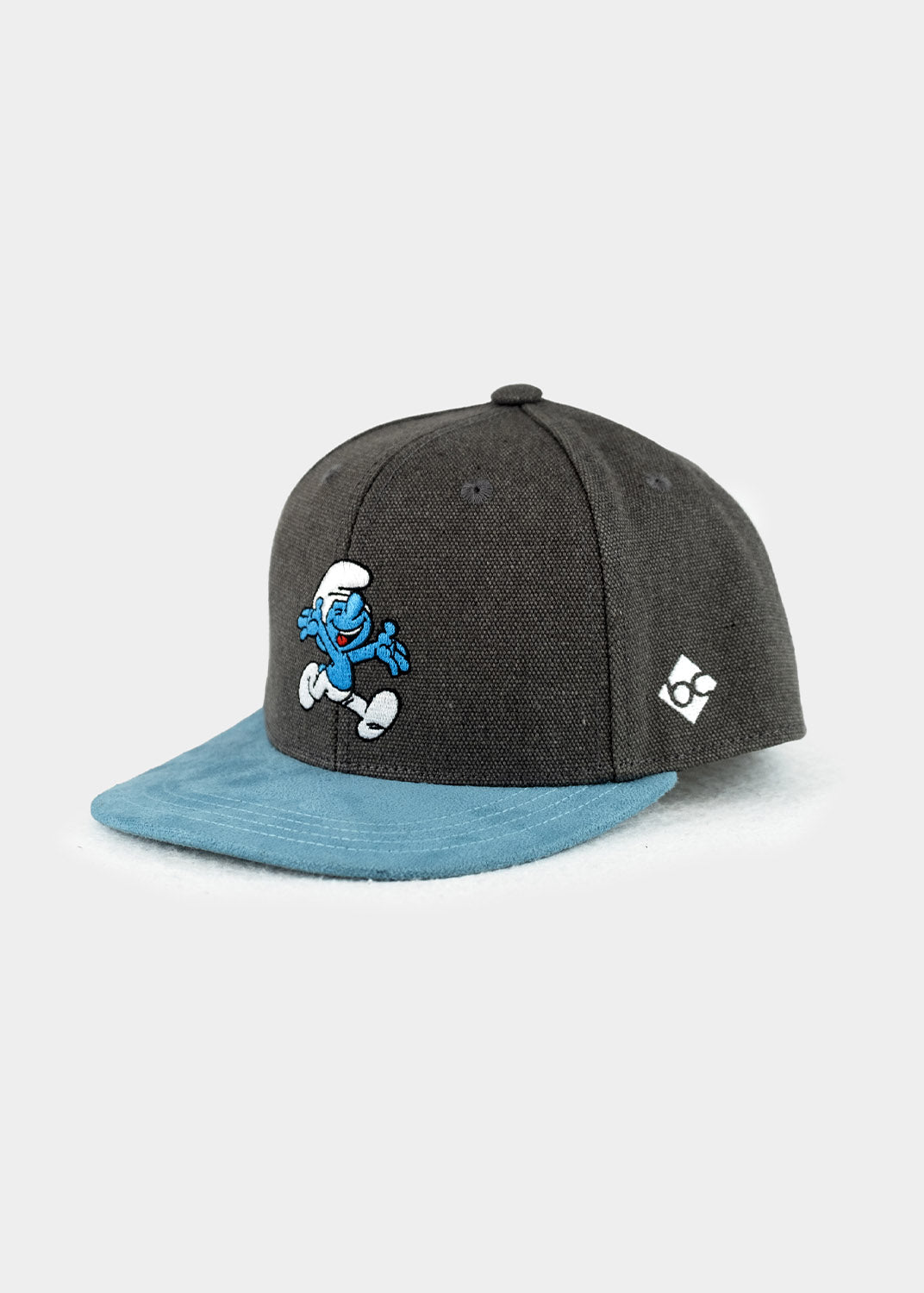 Cap "Schlümpfe" - dunkelgrau (Kindercap)