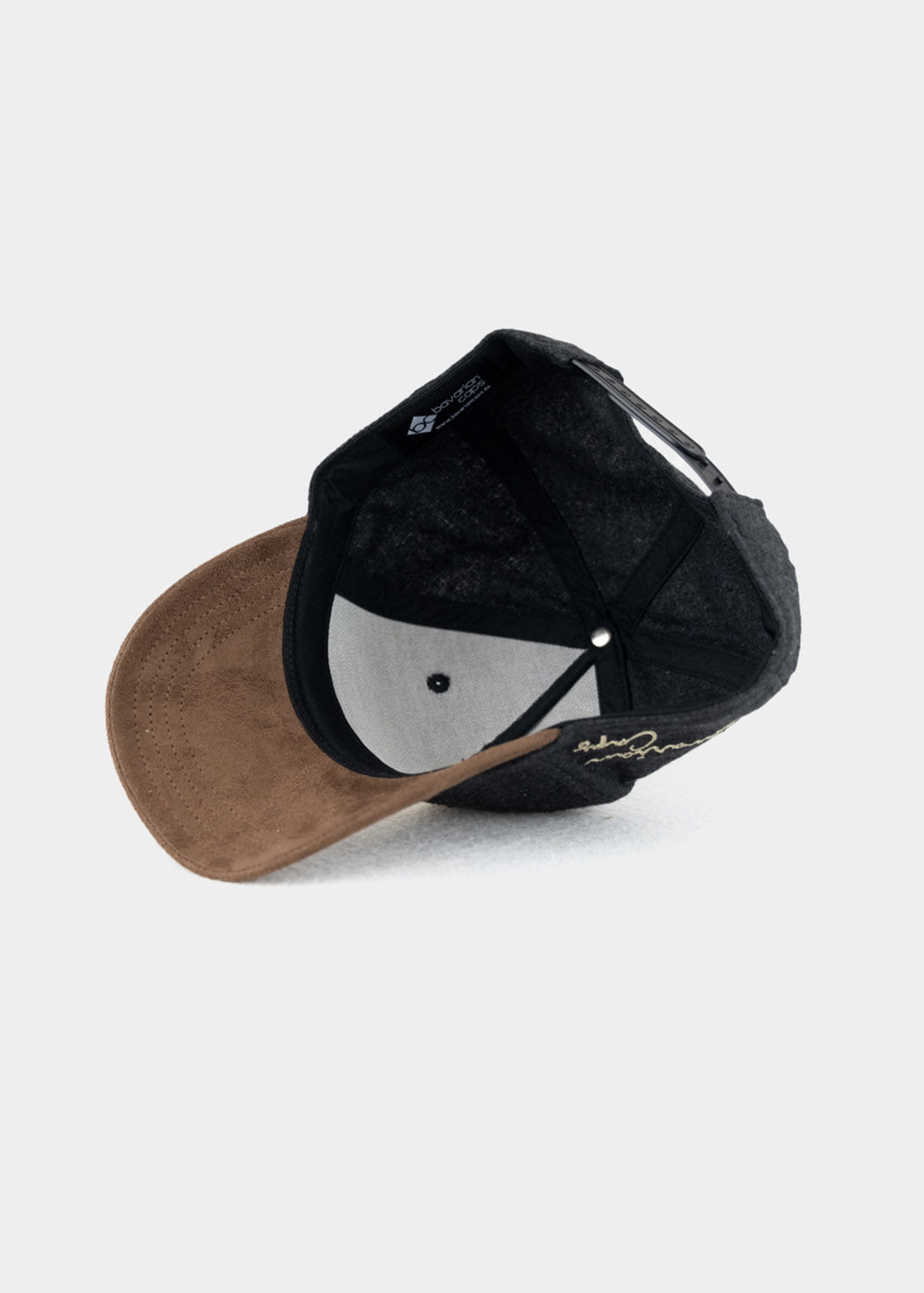 Cap "B" - dunkelgrau (Curved)