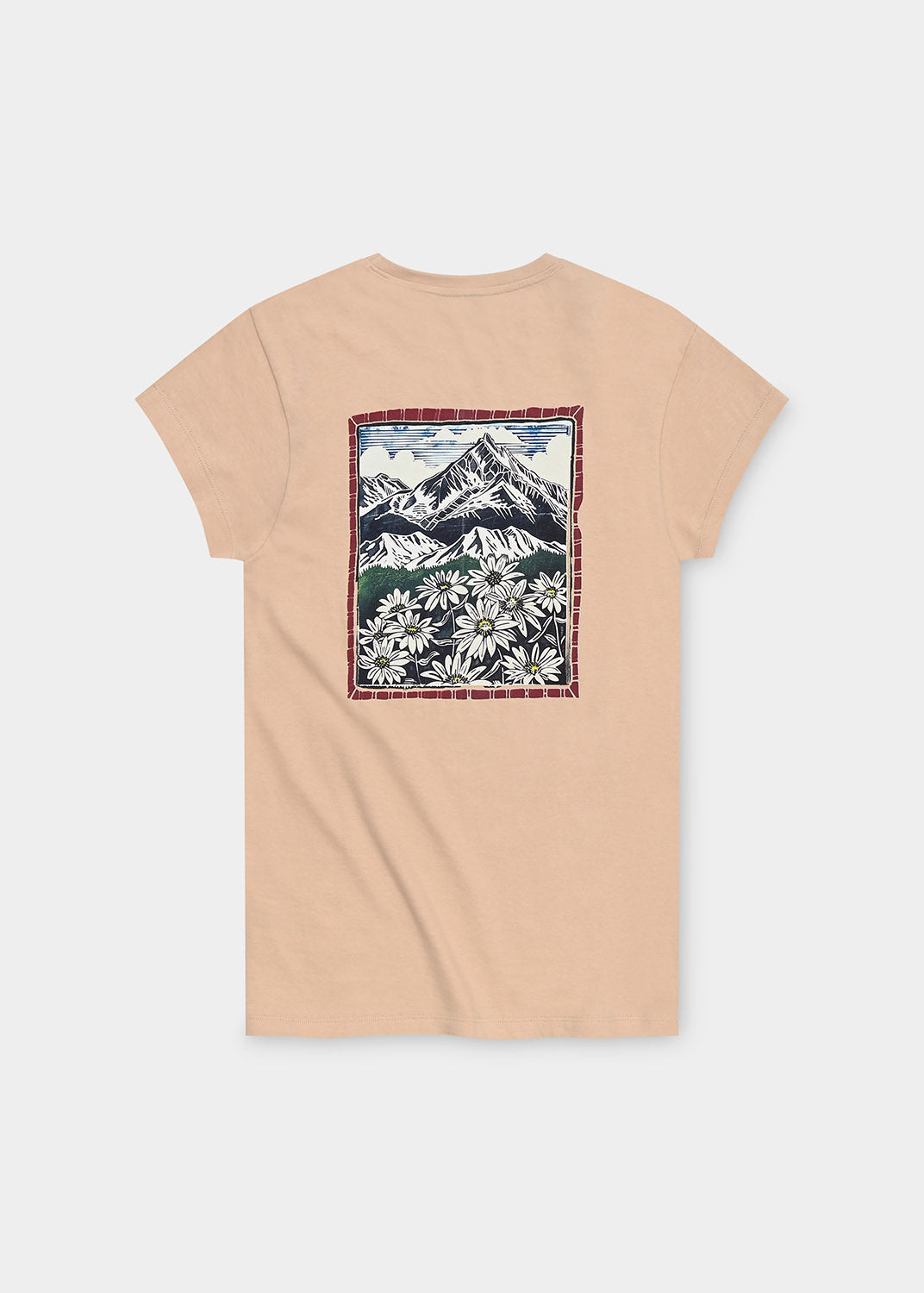 T-Shirt "Alpinum" - beige, Damen