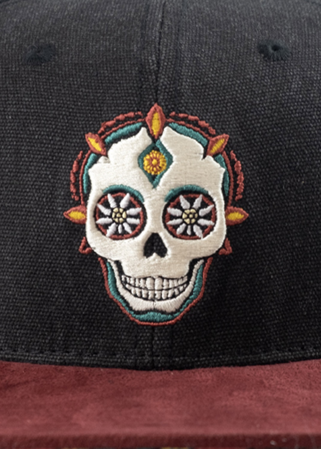 Cap "Dia de muertos" - schwarz (Snapback)