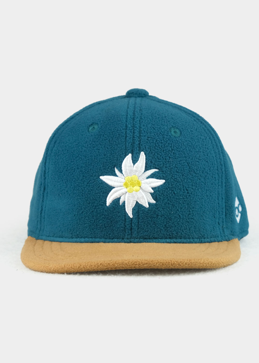 Cap "Edelweiß" - petrol (Kindercap)