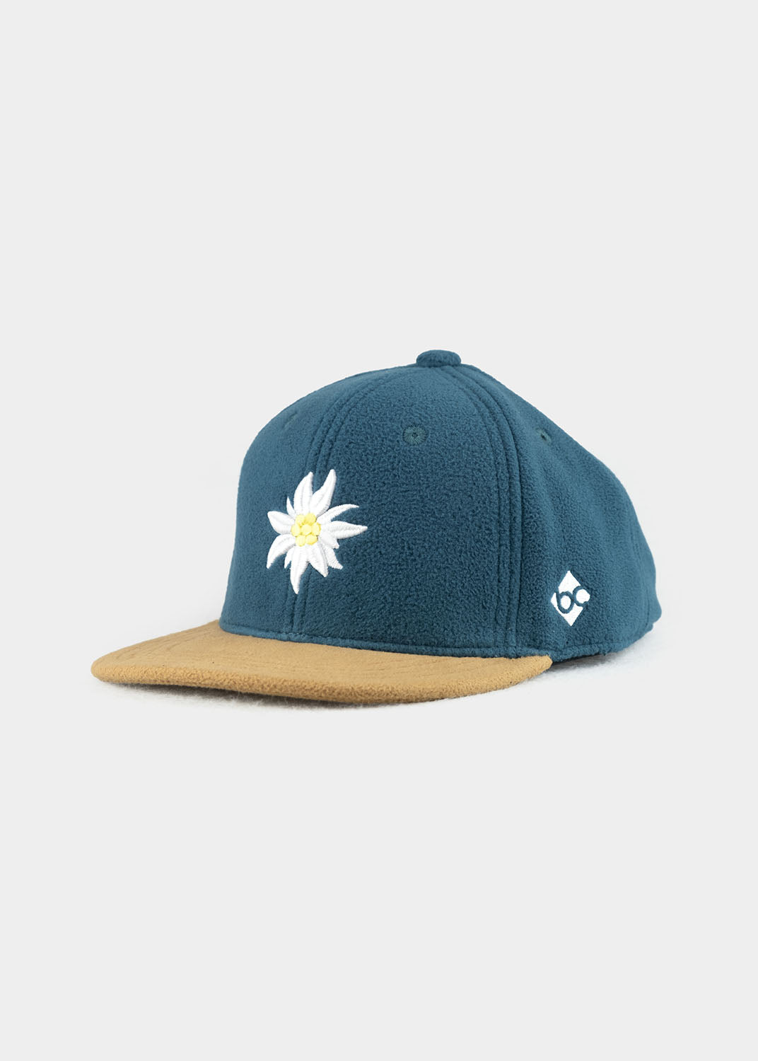 Cap "Edelweiß" - petrol (Kindercap)