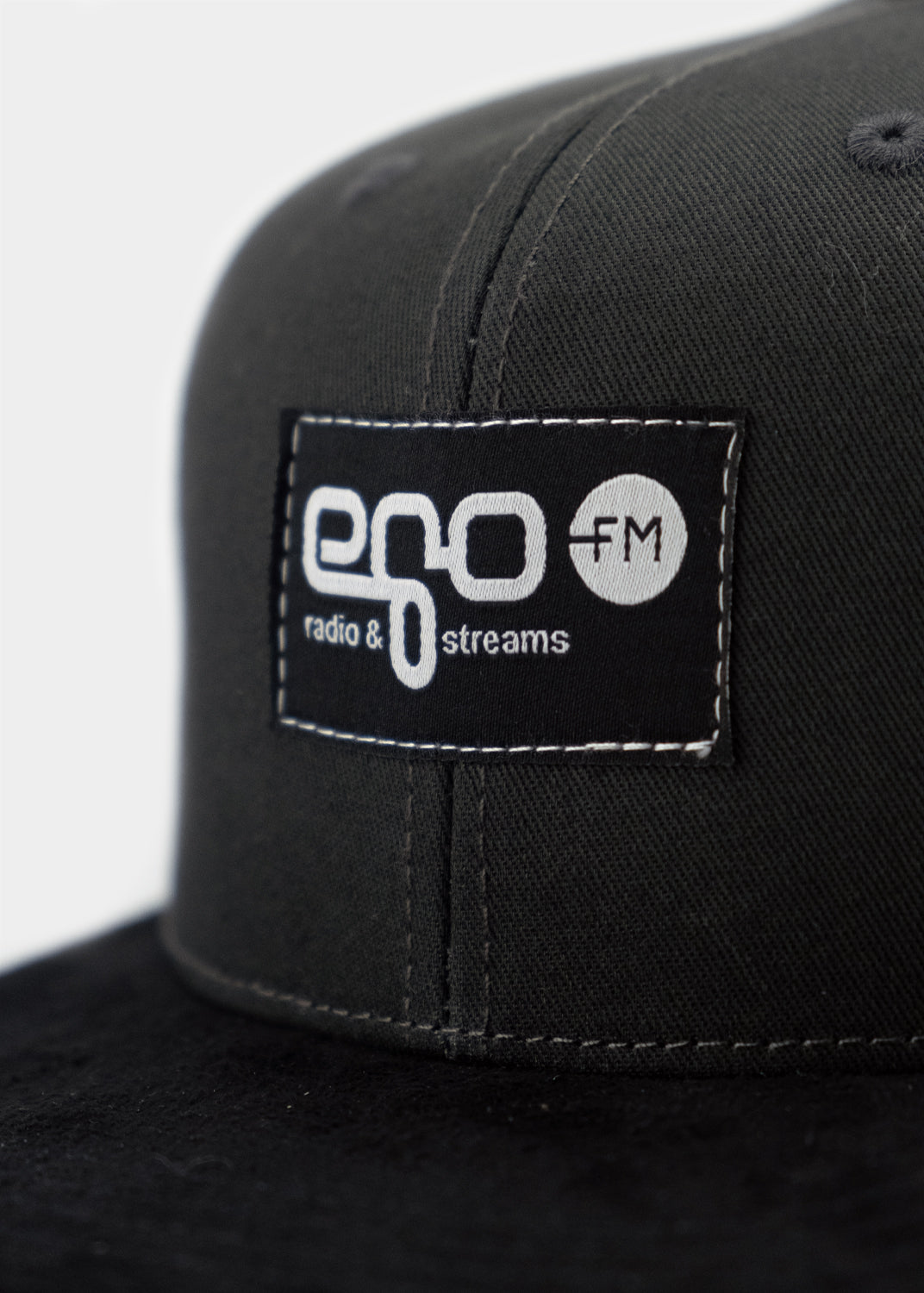 Cap "egoFM" - schwarz (Snapback)