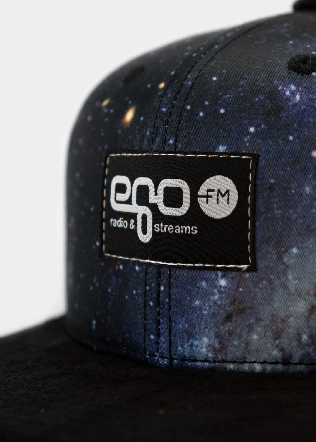 Cap "egoFM" - Galaxyprint (Snapback)