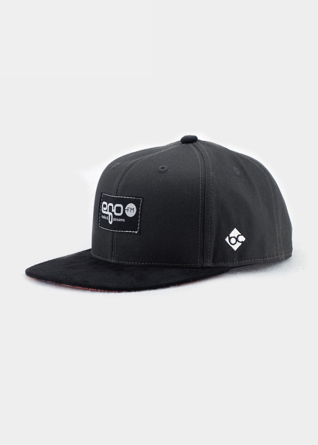 Cap "egoFM" - schwarz (Snapback)