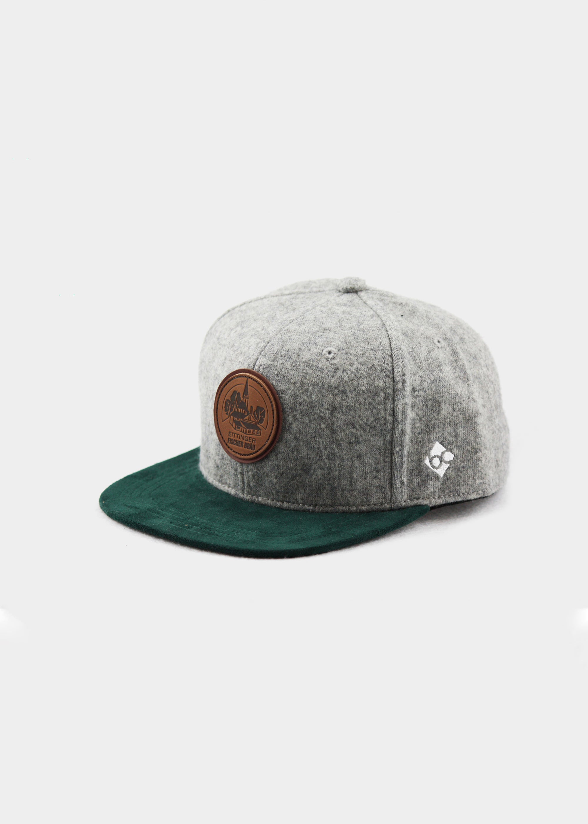 Cap "Eittinger" - hellgrau (Snapback)