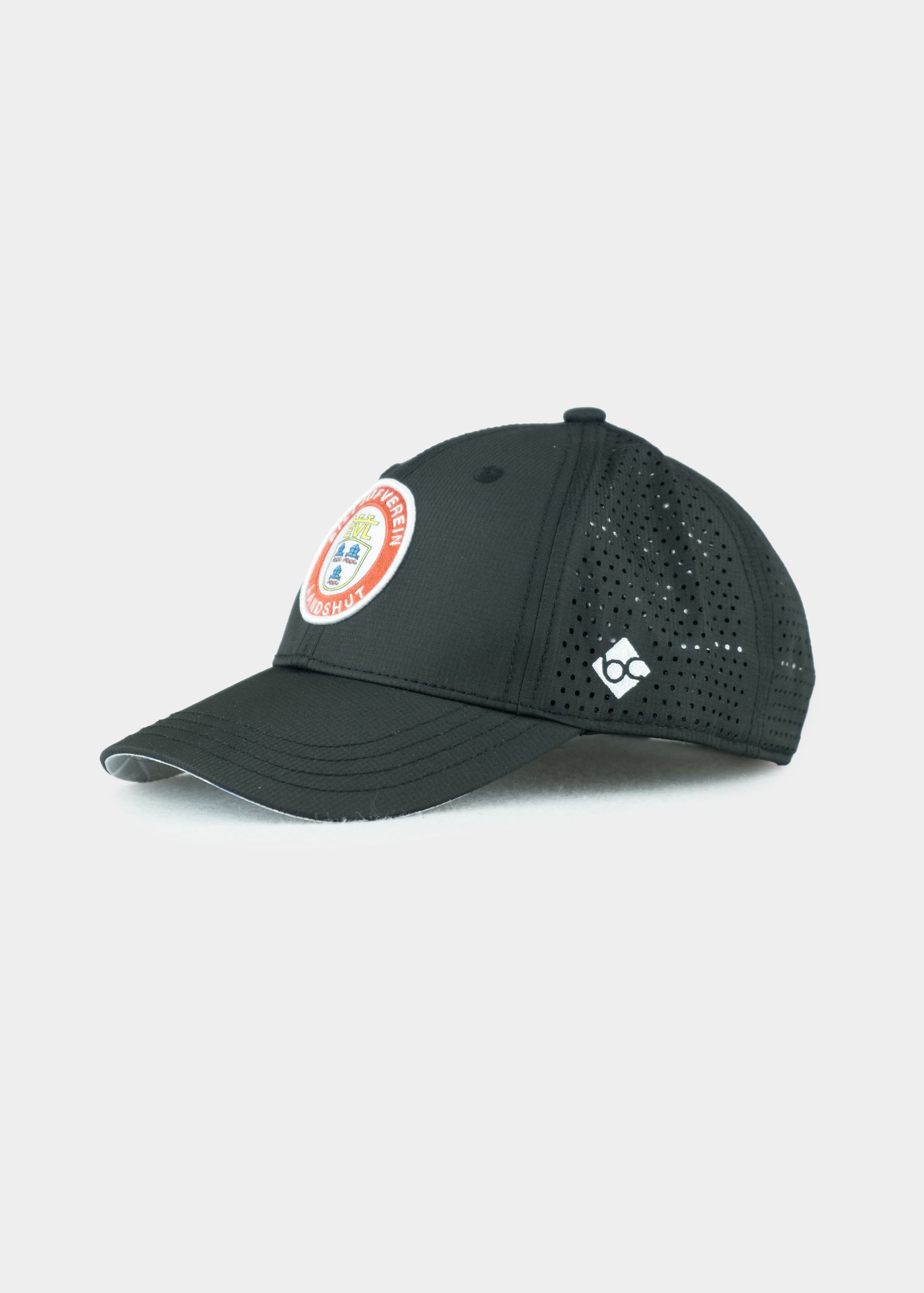 Cap "EV Landshut" - LA outdoor schwarz (Curved)
