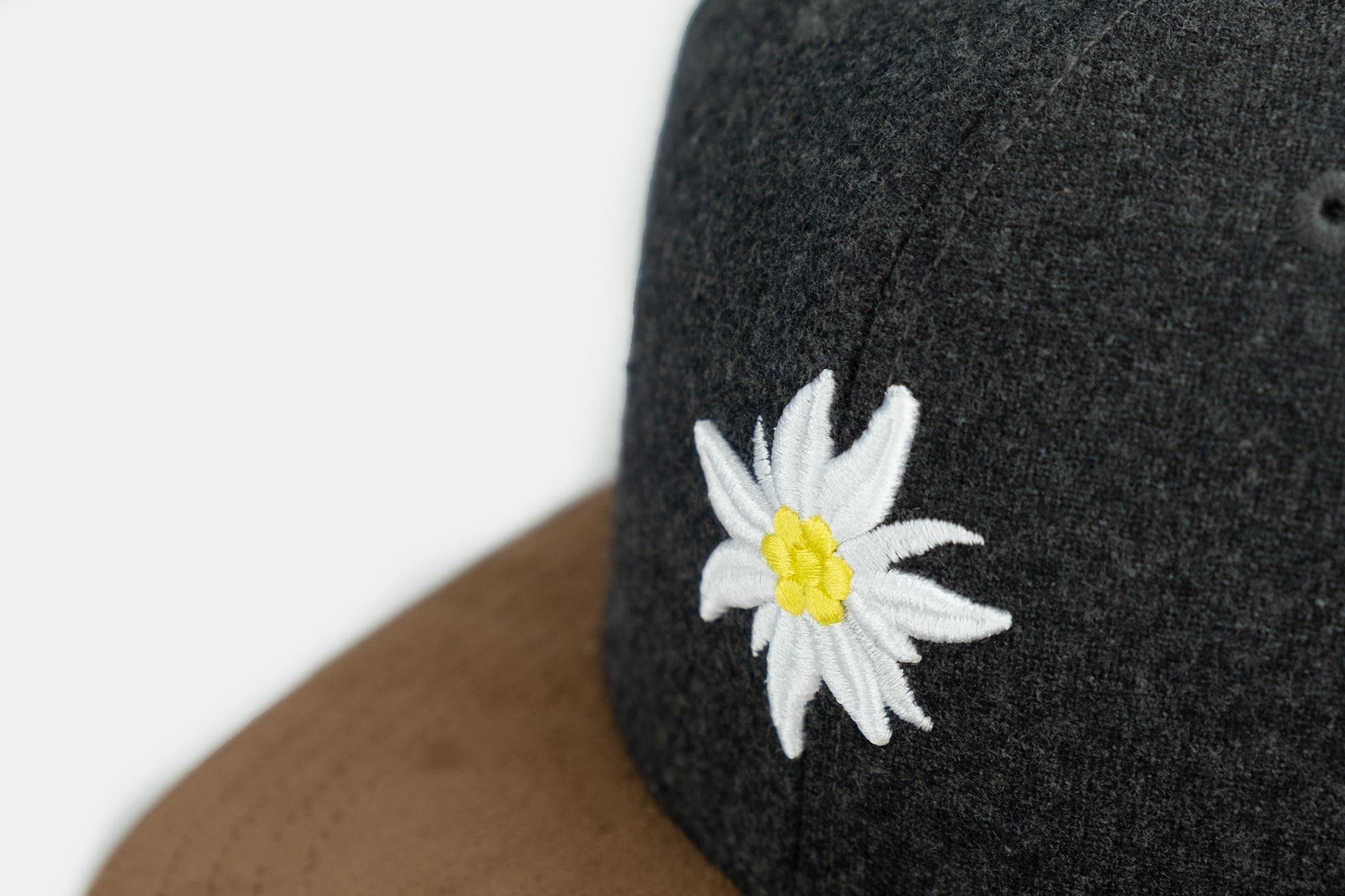 Cap "Edelweiß Klassik" - Wildleder (Snapback)