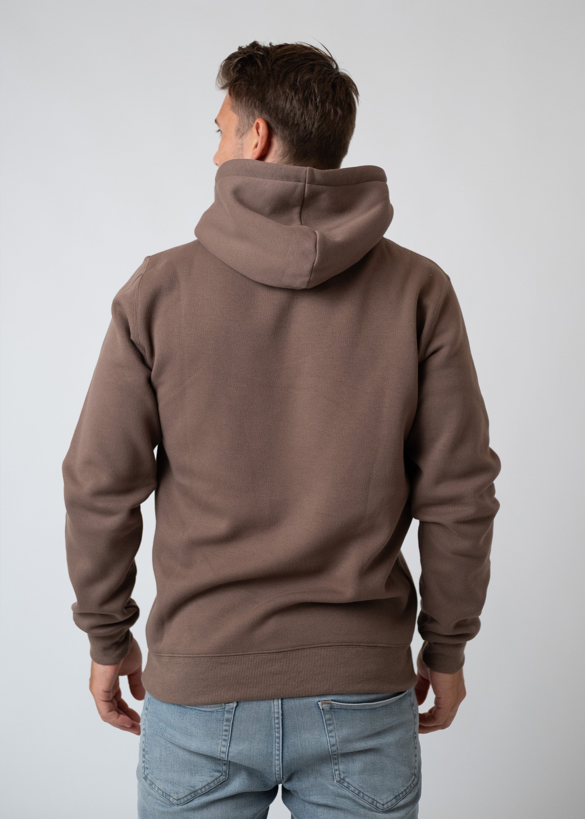 Hoodie "Expresslieferdienst" - dunkelbraun