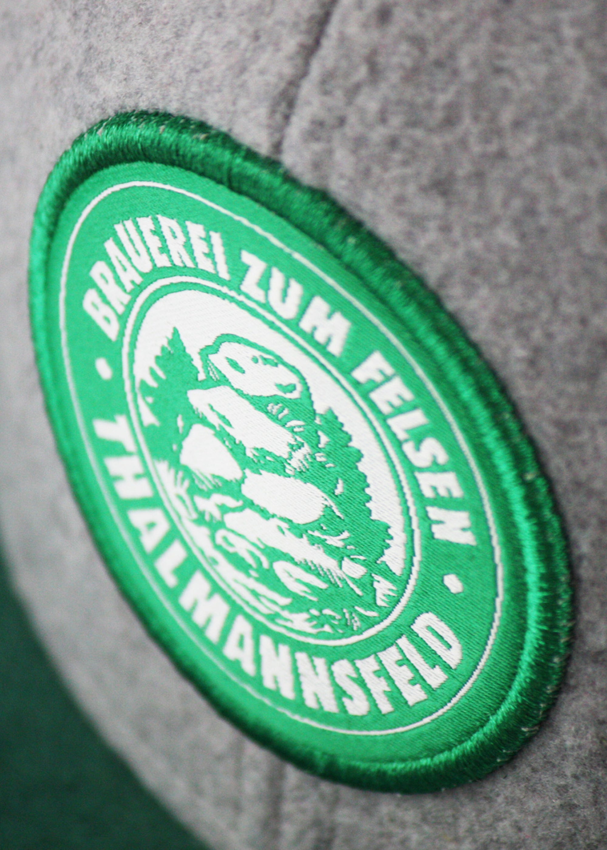 Cap "Felsenbräu" - hellgrau (Snapback)
