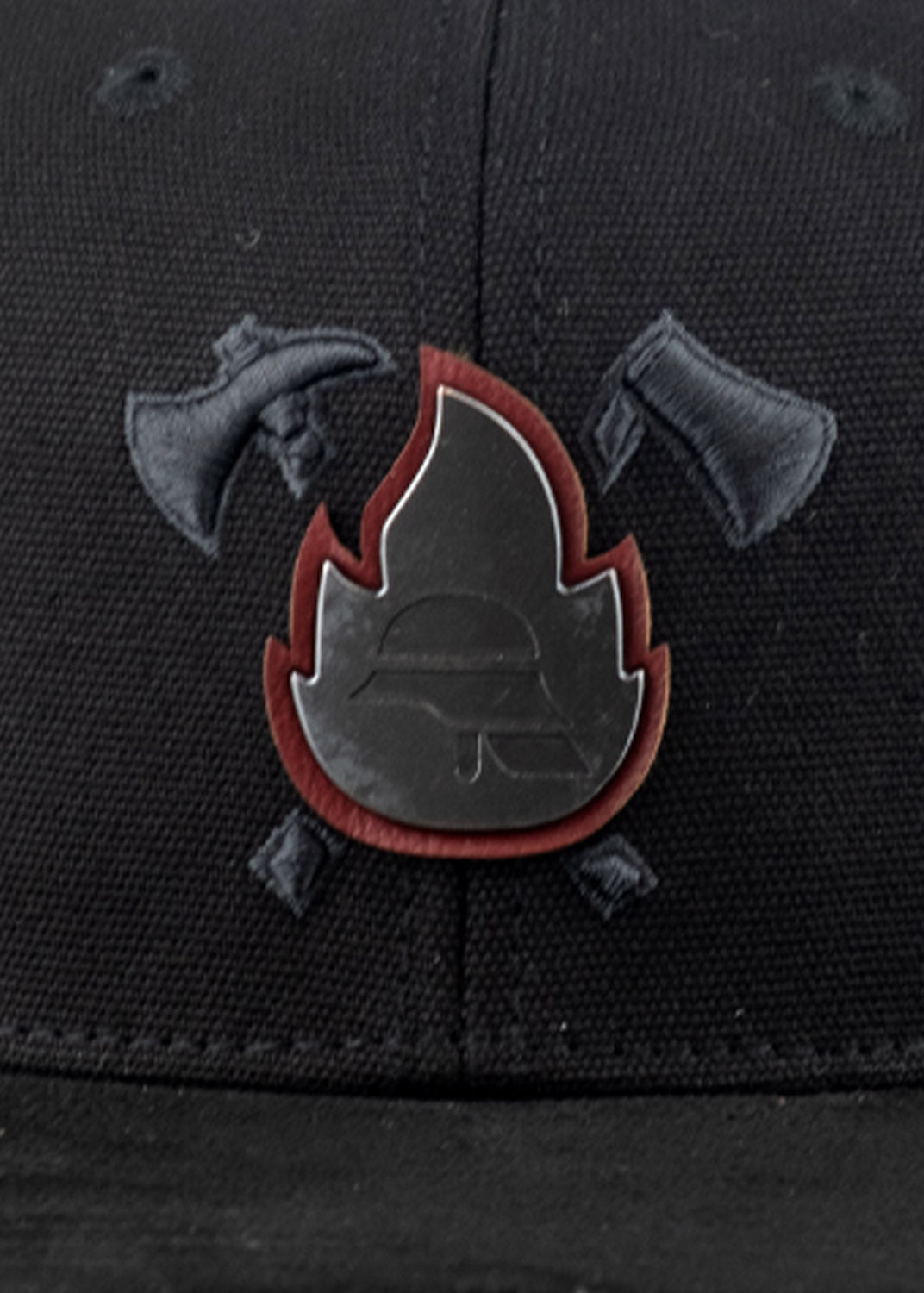 Cap "Feuerwehr" - Black Edition (Snapback)