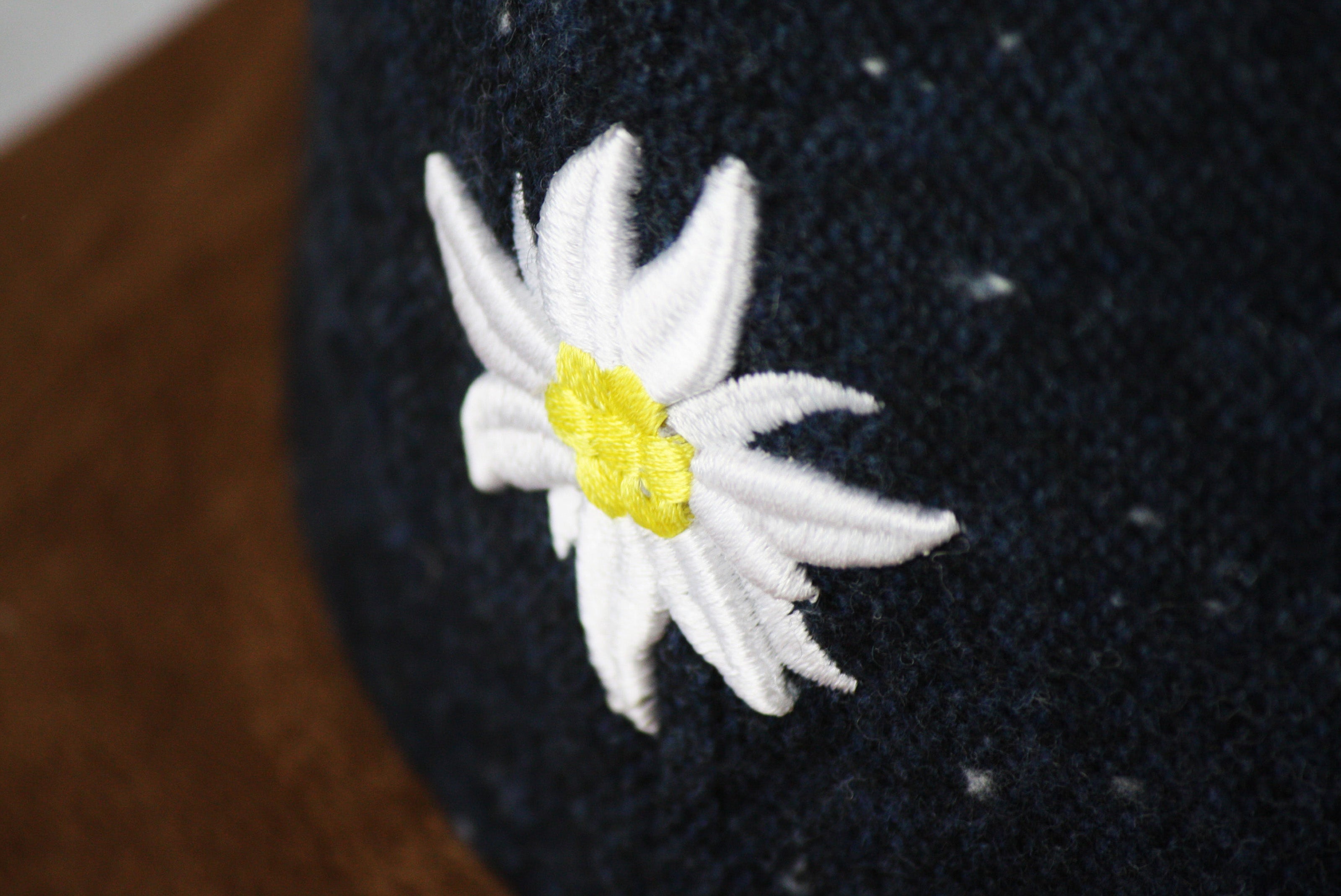 Cap "Edelweiß Flanell" - blau (Snapback)