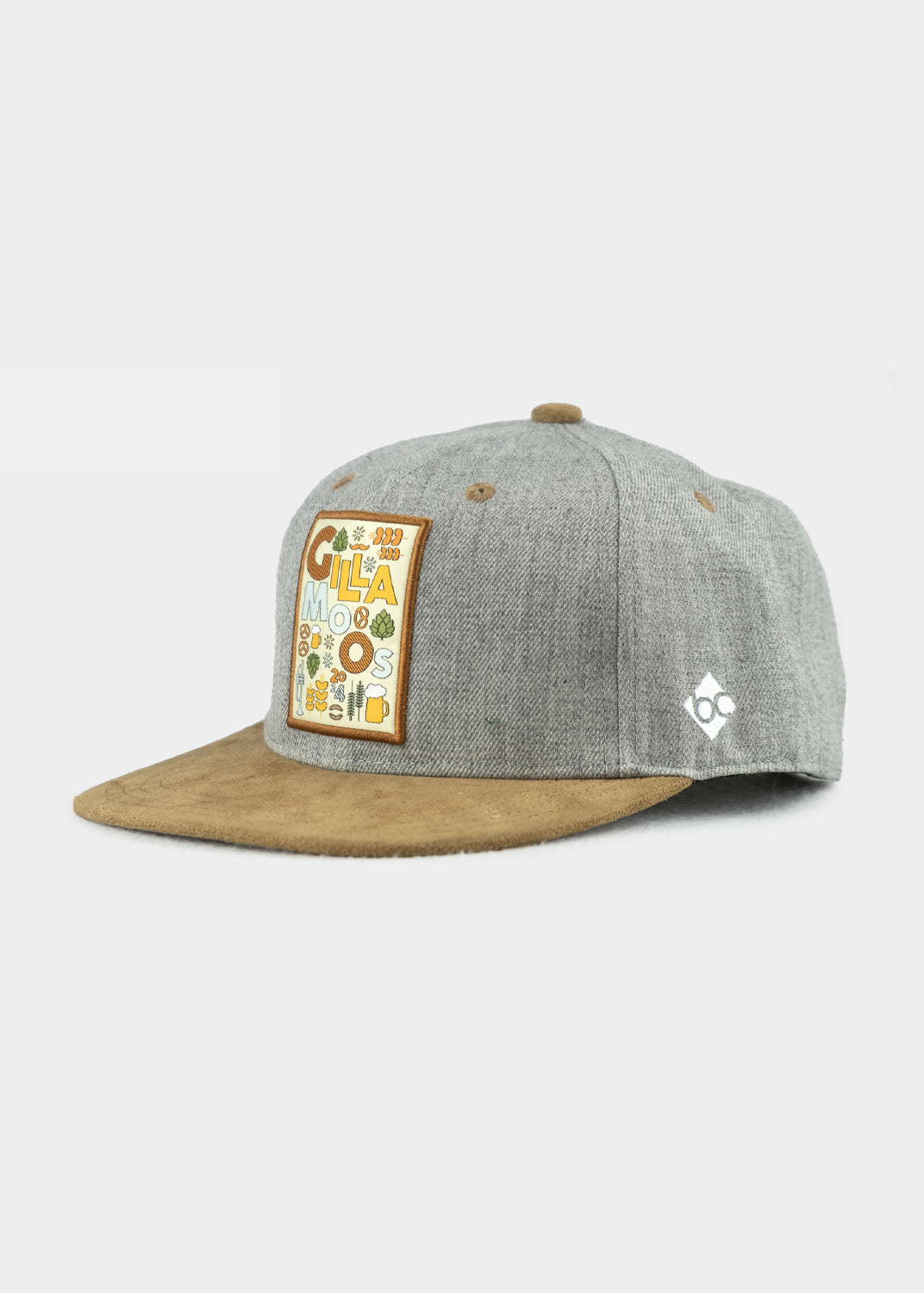 Cap "Gillamoos" - hellgrau (Snapback)