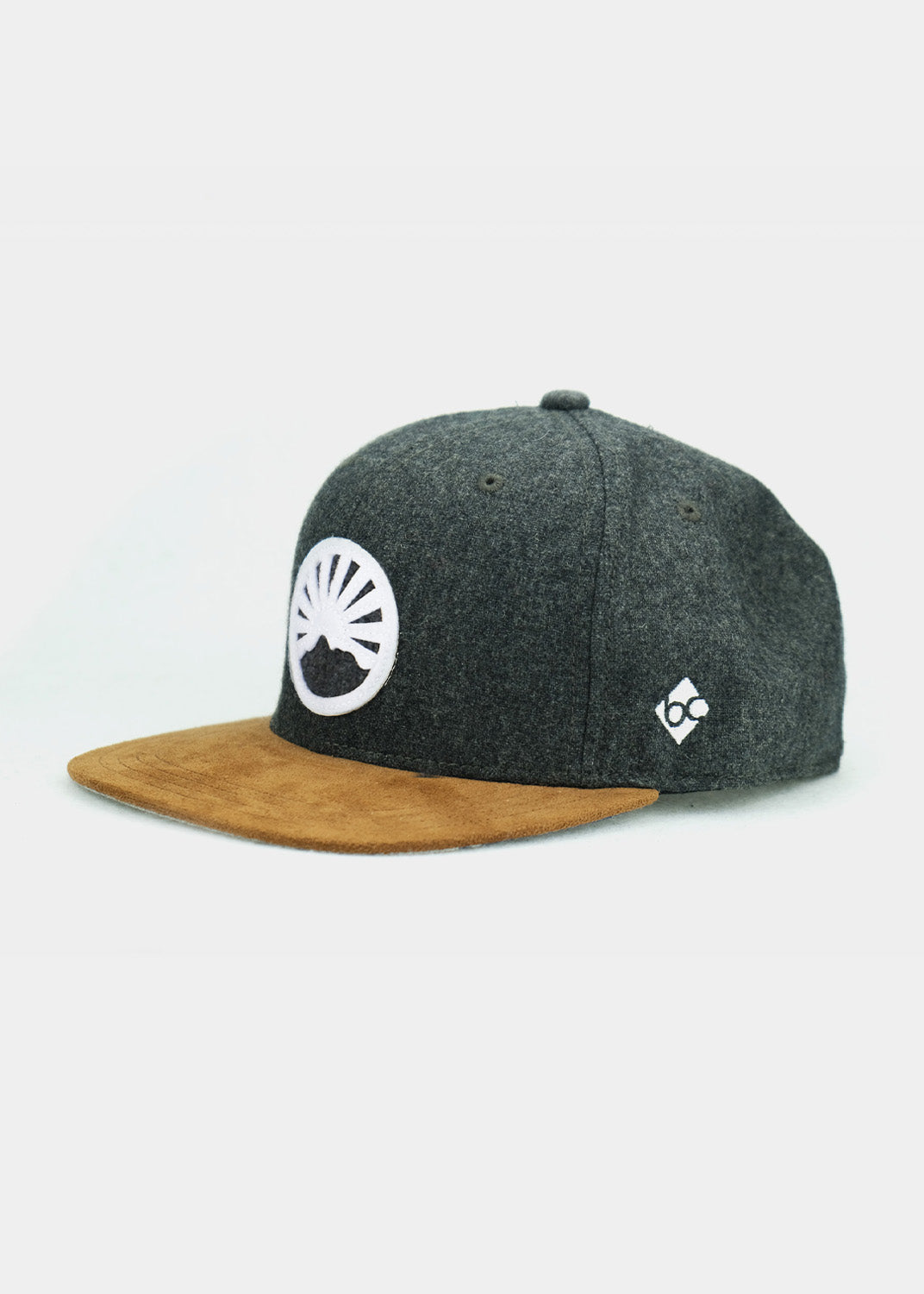 Cap "Gipfelstürmer" - dunkelgrau (Snapback)