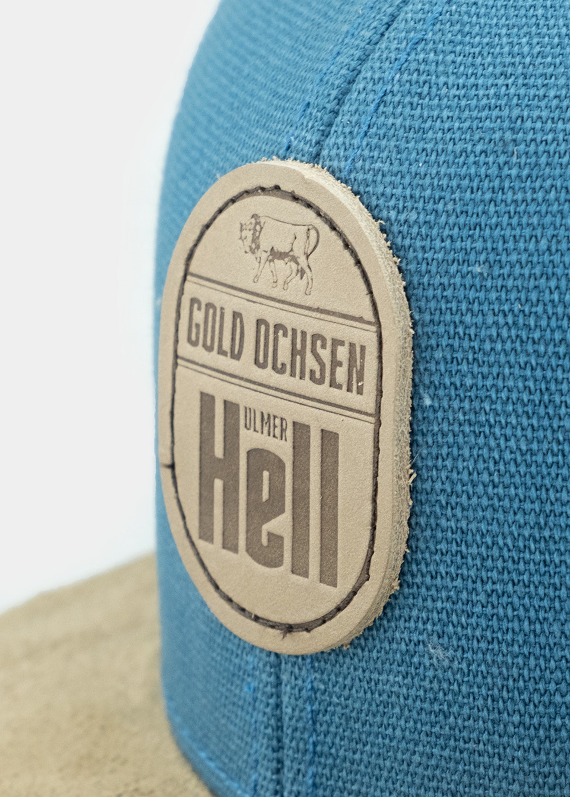 Cap "Gold Ochsen: Ulmer Hell" - petrol (Snapback)