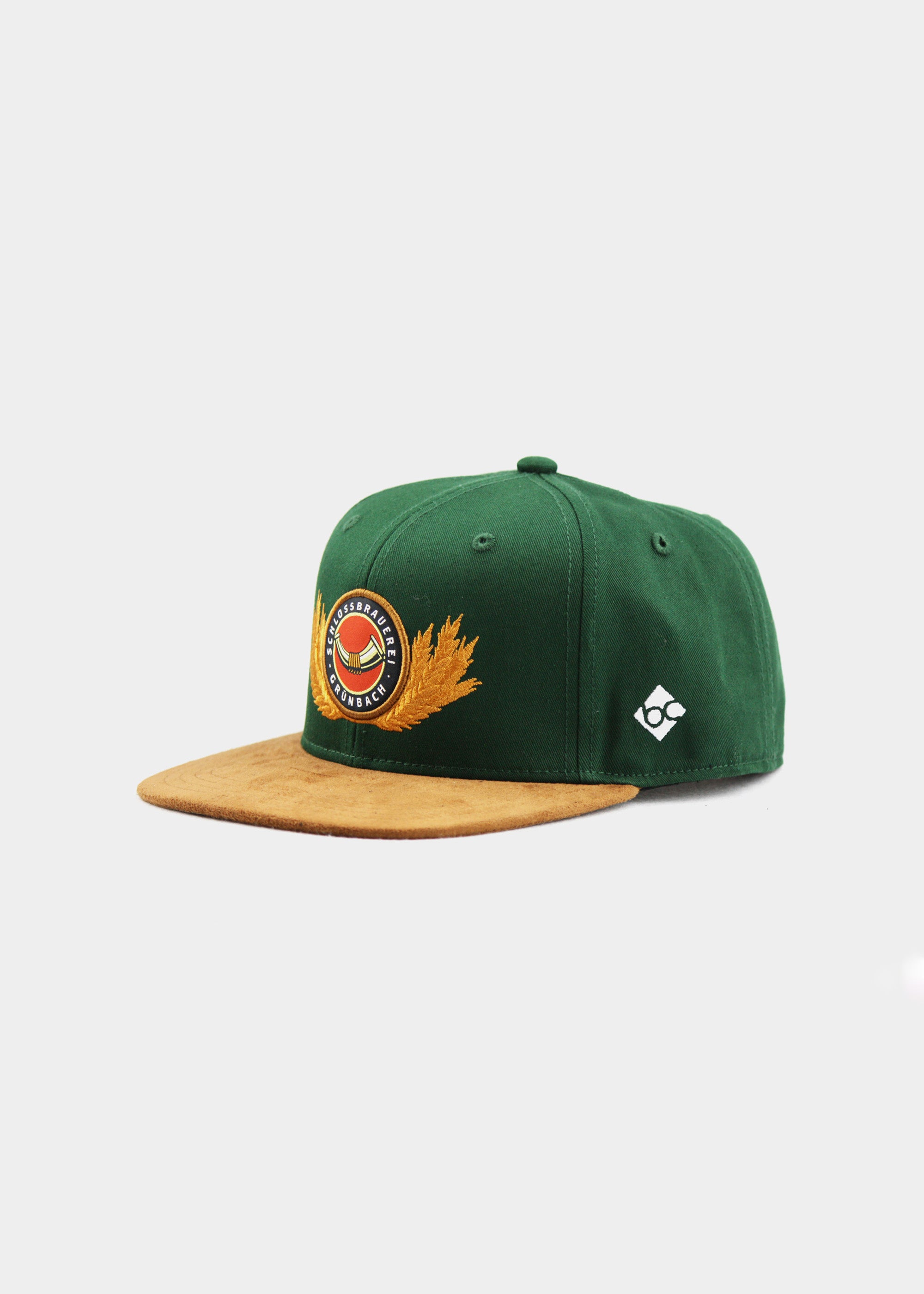 Cap "Grünbacher" - grün (Snapback)