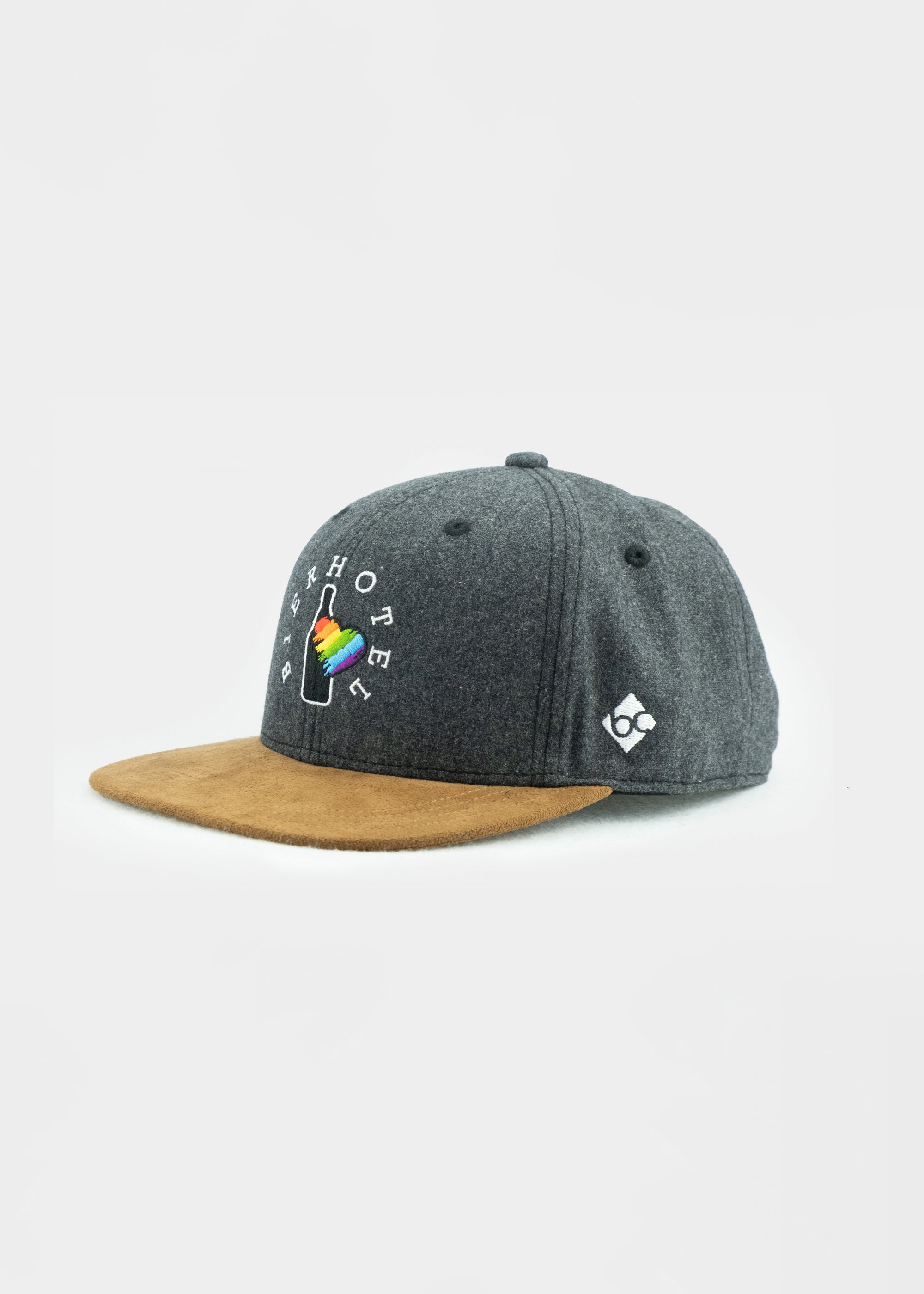 Cap "Gut Riedelsbach" - dunkelgrau (Snapback)