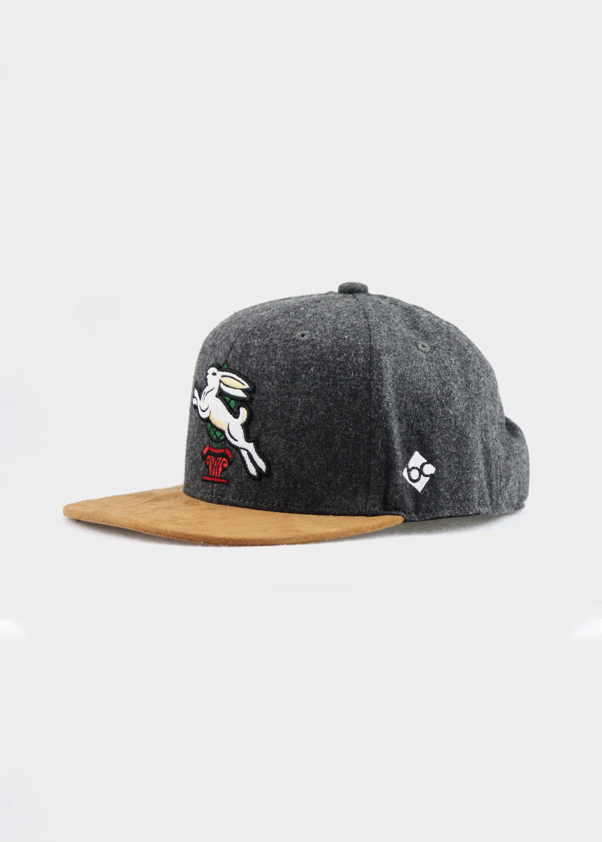 Cap "Hasen-Bräu" - dunkelgrau (Snapback)