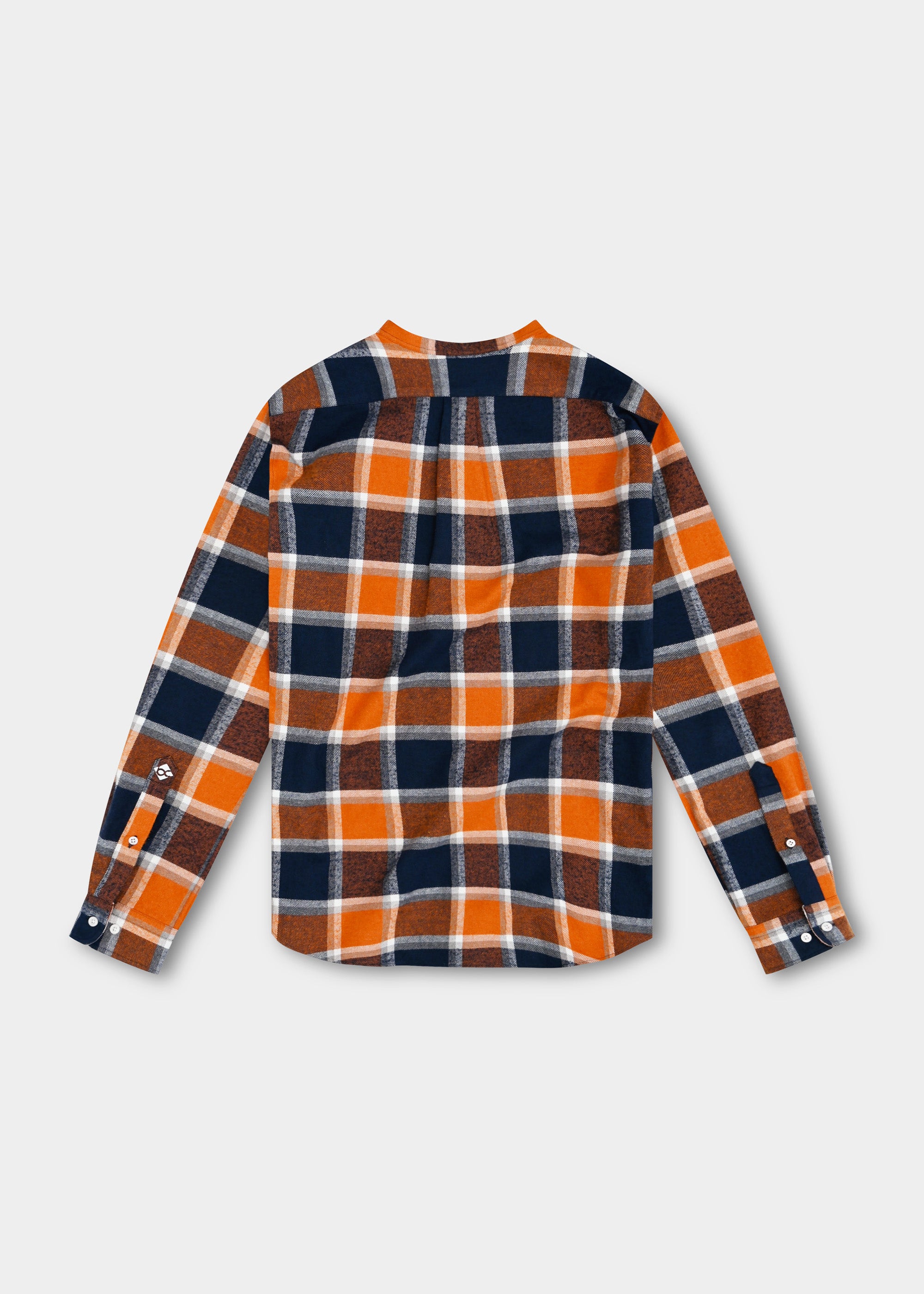 Flanell-Hemd "Edelweiß" - orange