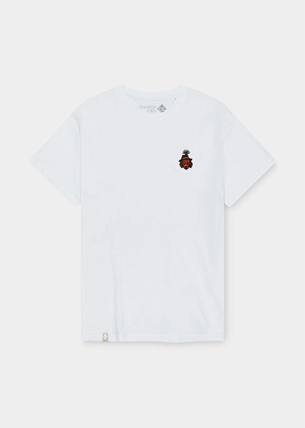 T-Shirt "Monsieur Waldi" - weiß