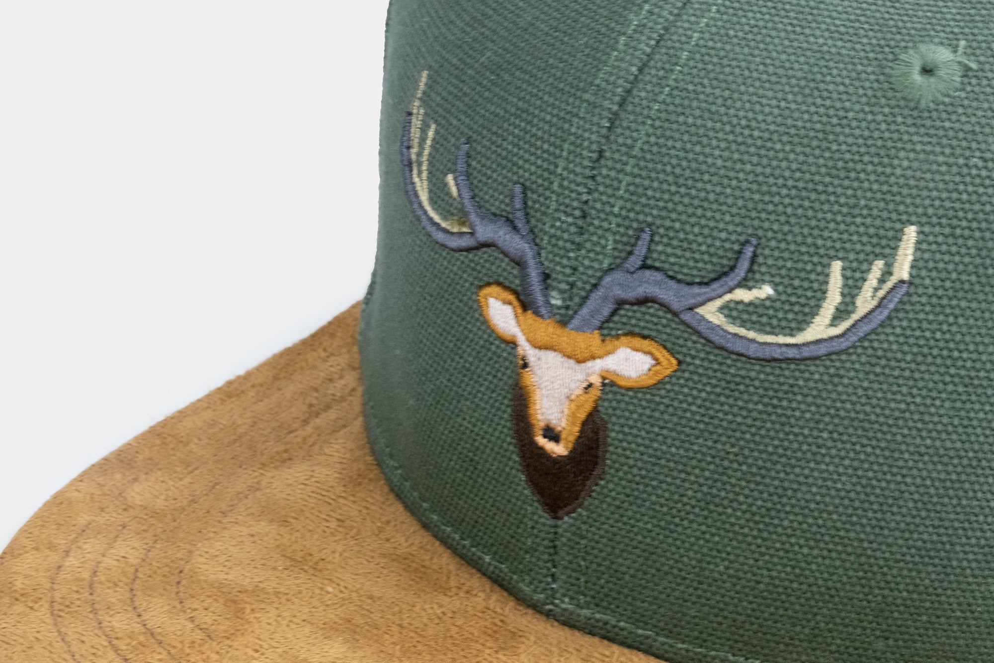 Cap "Waldhirsch" - dunkelgrün (Snapback)