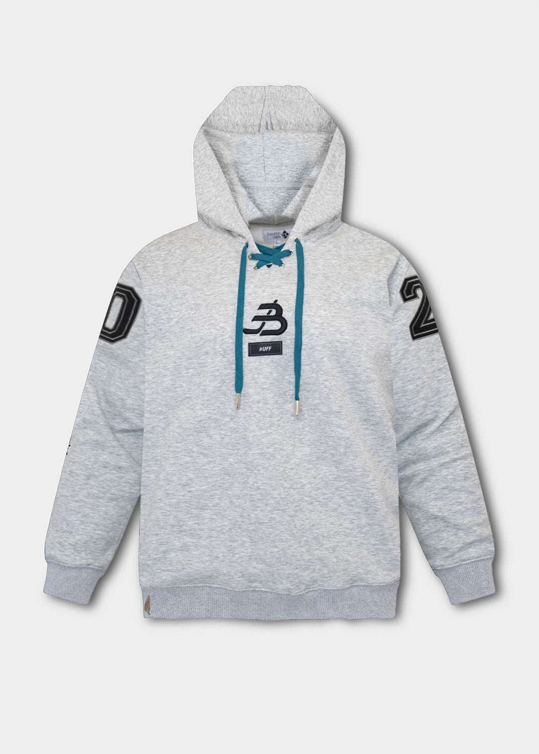 Hoodie "Eisblog" - grau