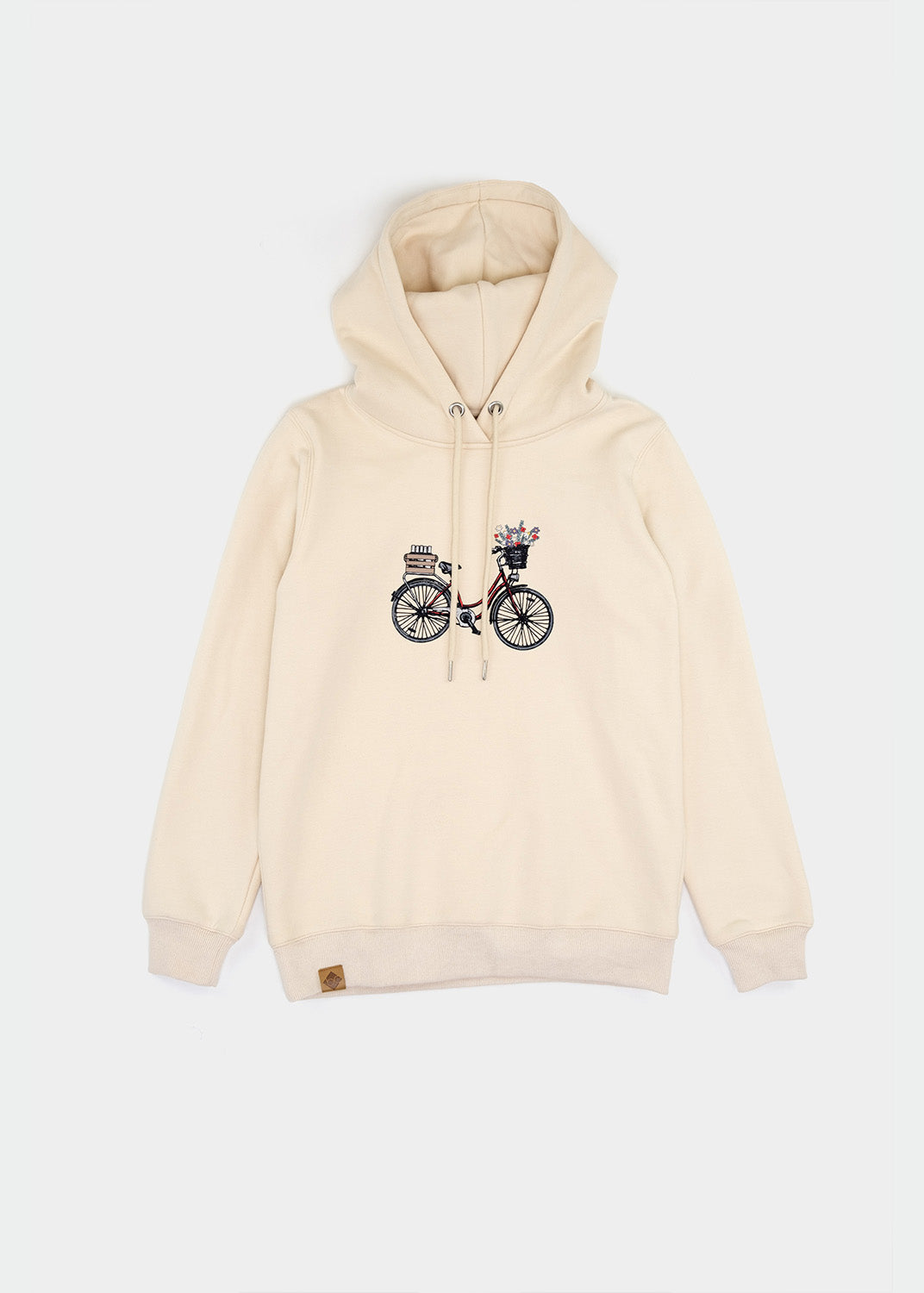 Hoodie "Expresslieferdienst Damen" - beige