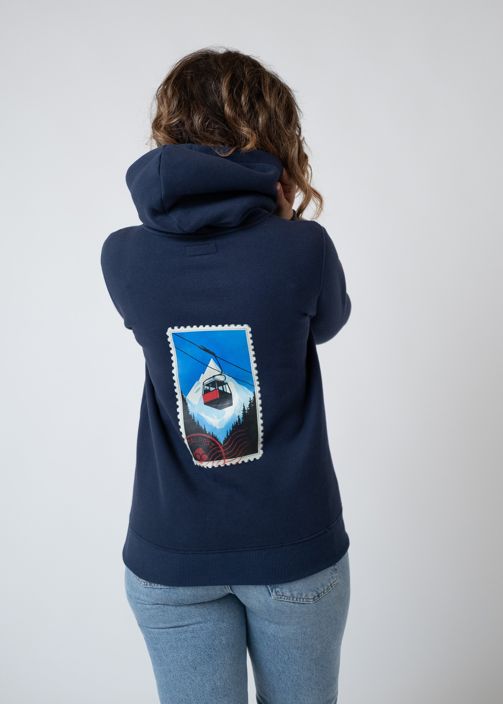 Hoodie "Gondel" - dunkelblau