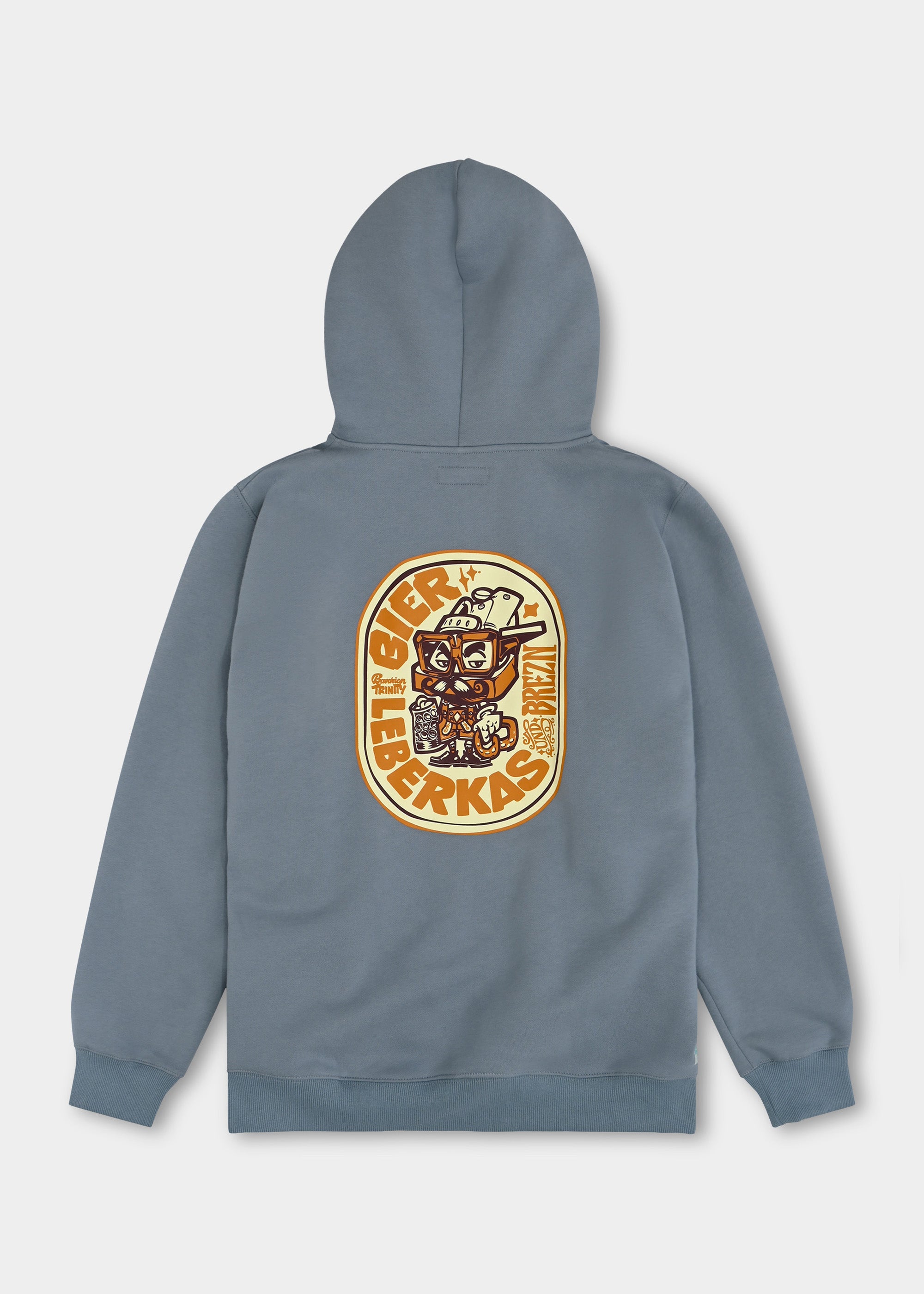 Hoodie "Bavarian Trinity" - blaugrau