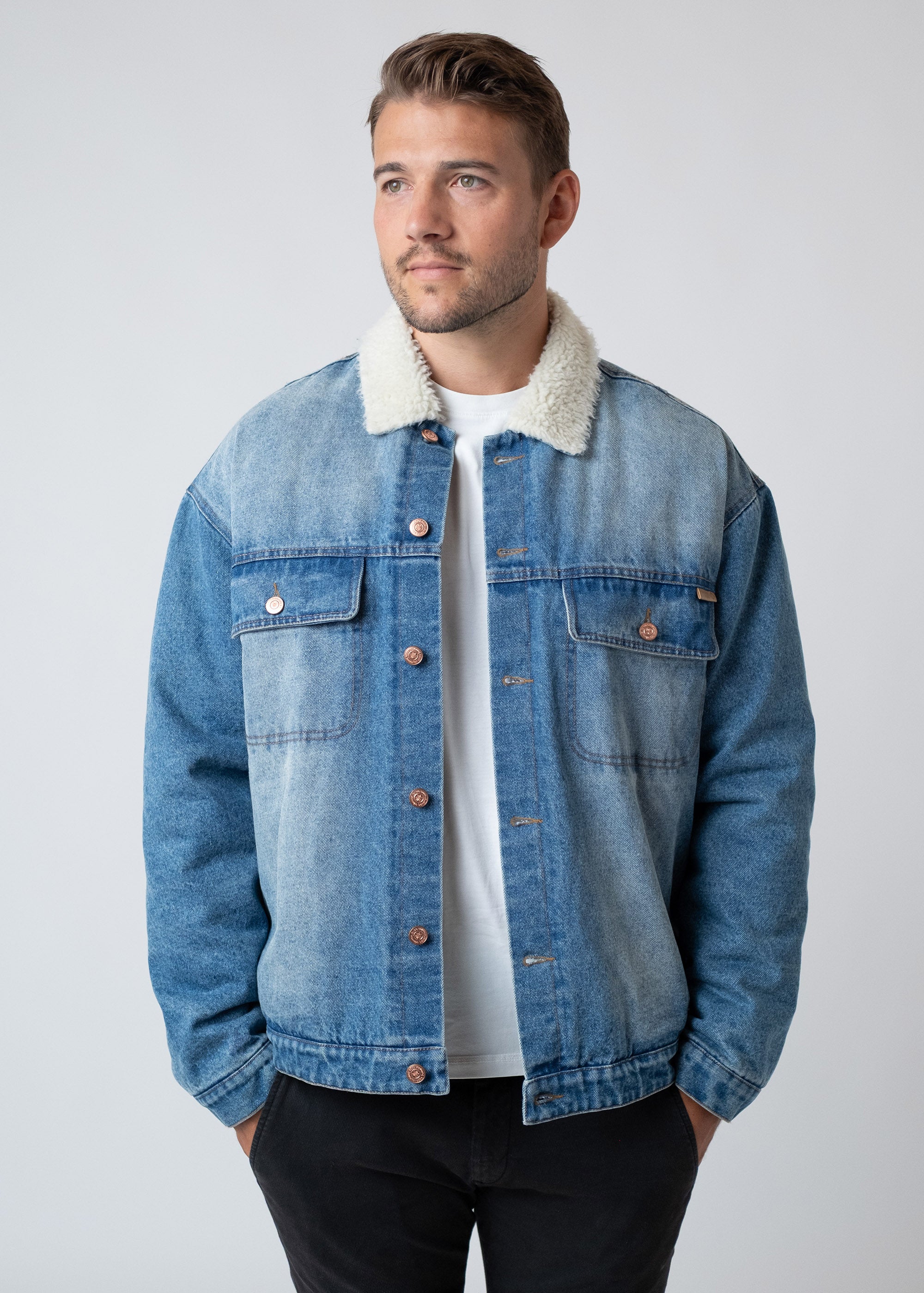Jeansjacke "Dieter" - denim