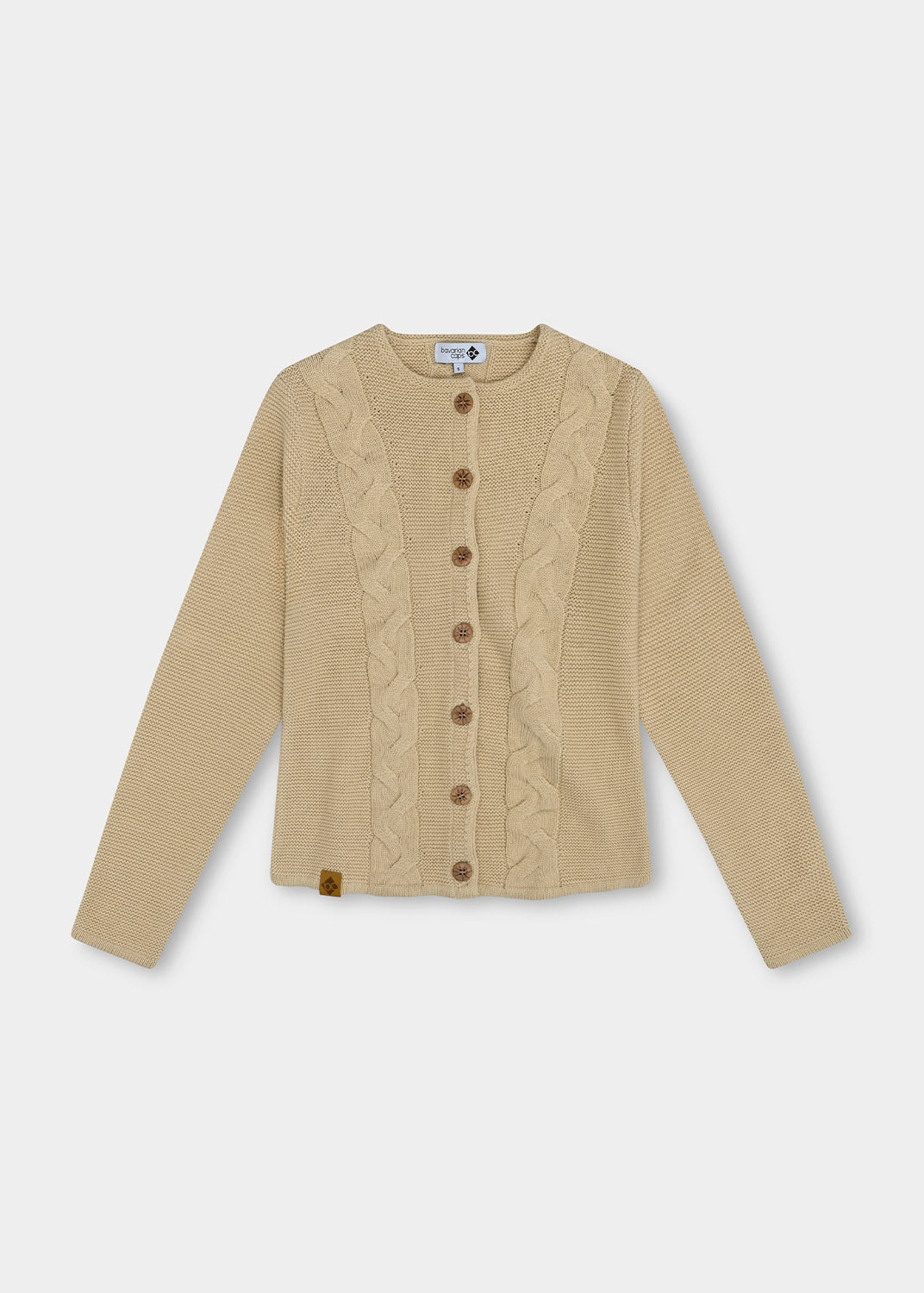 Strickjacke "Martha" - hellbraun