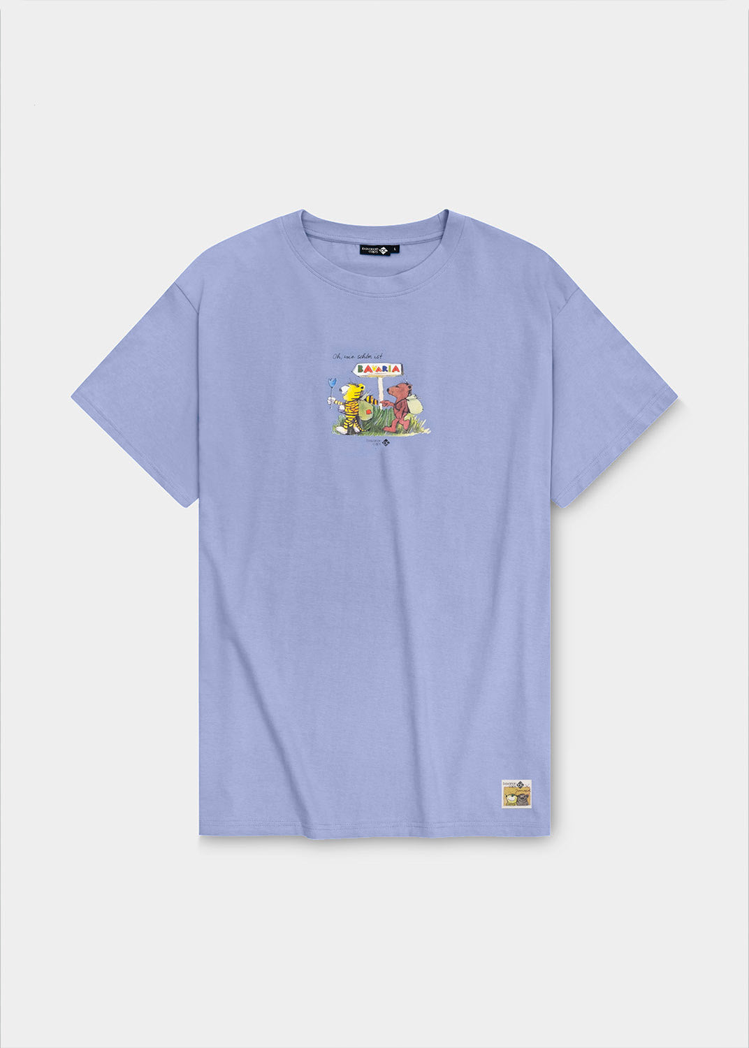 T-Shirt "Oh wie schön is Bavaria" - hellblau