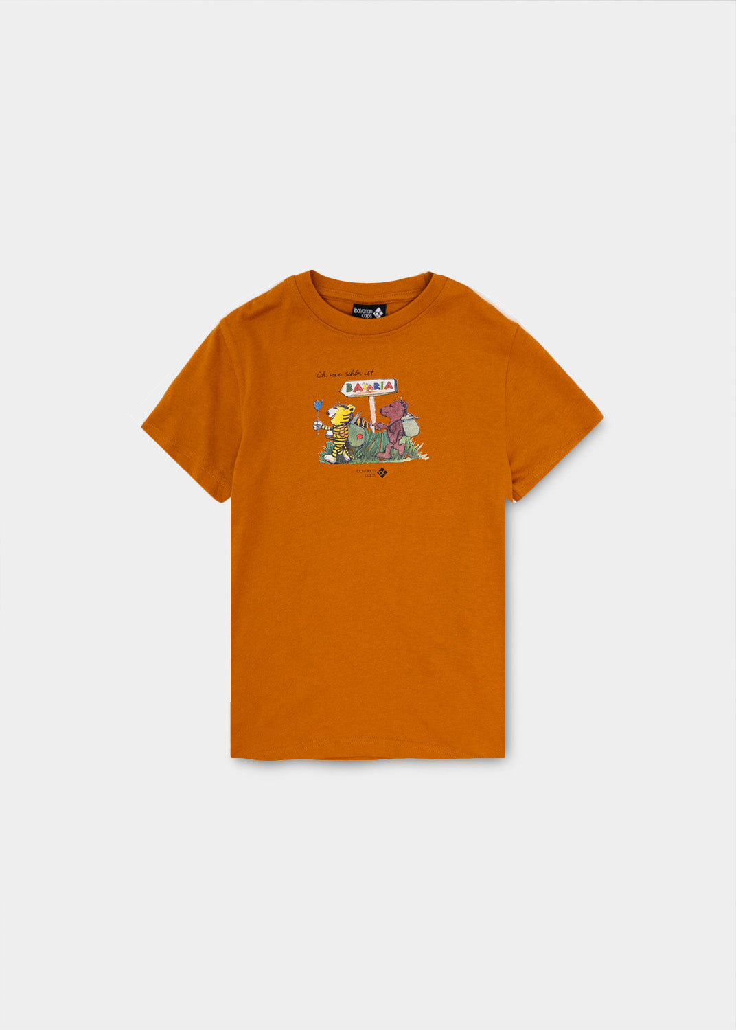 T-Shirt "Oh wie schön ist Bavaria" - orange (Kinder)
