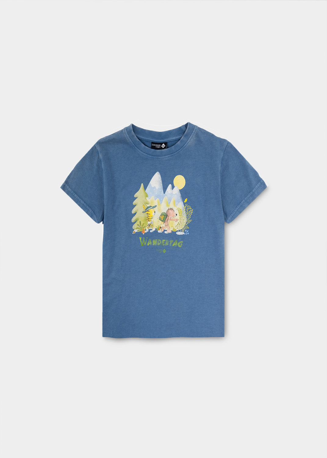 T-Shirt "Wandertag" - dunkelblau (Kinder)