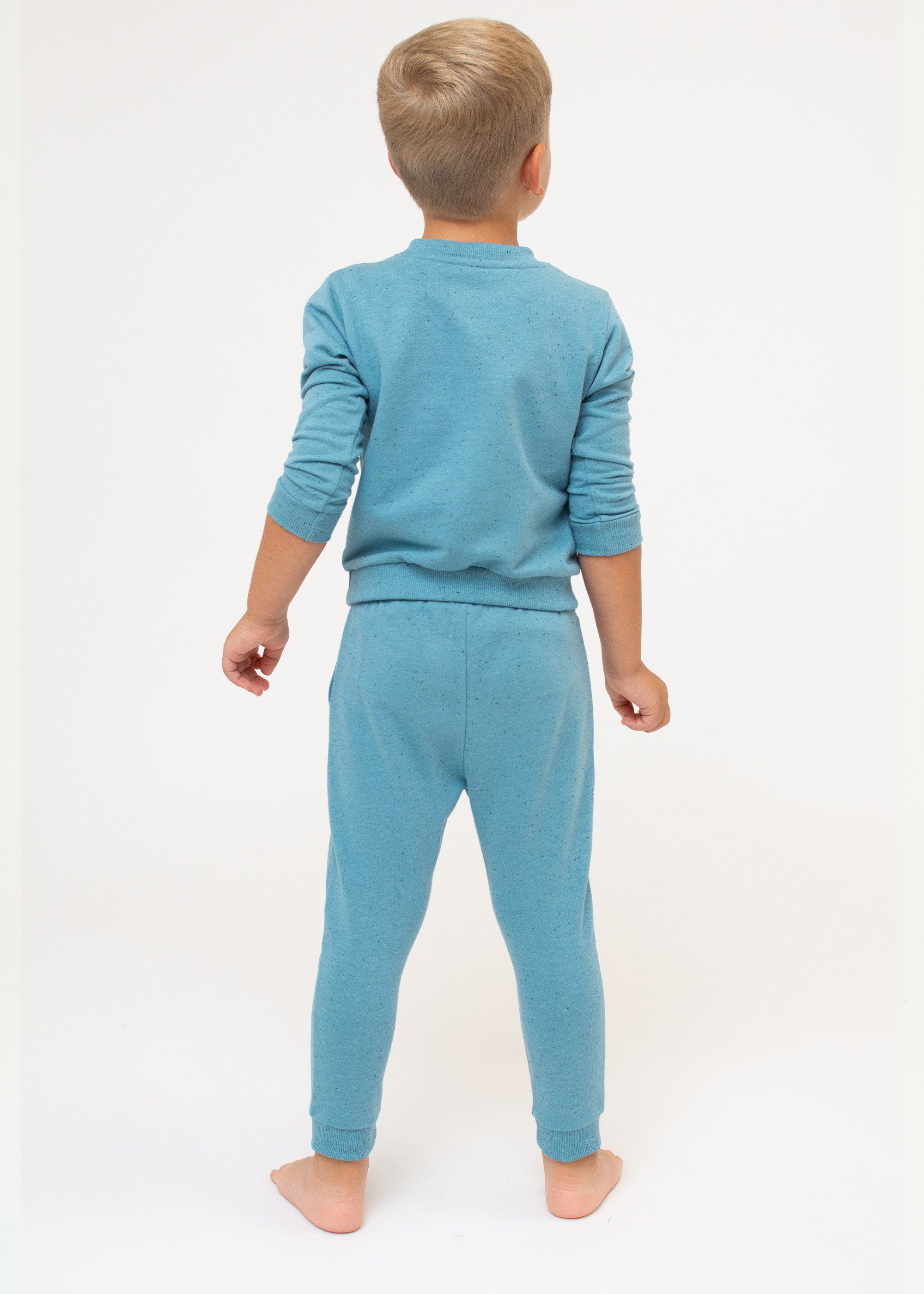 Jogging-Set "Waldfuchs" - blaugrau (Kinder)