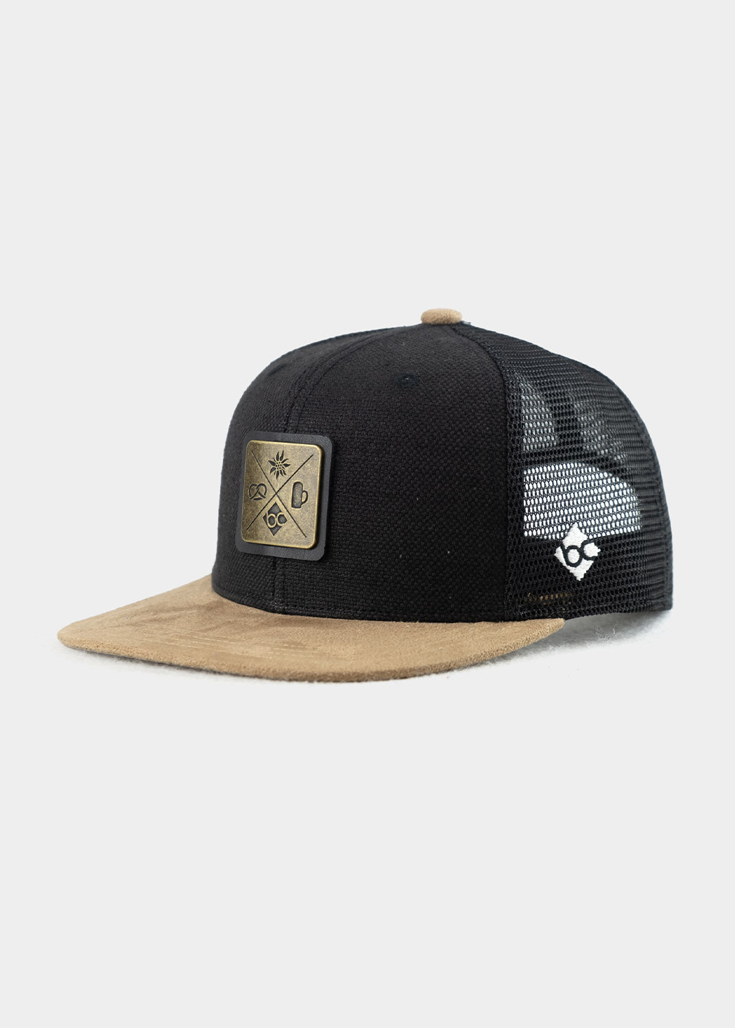 Cap "Kreizweis" - schwarzgrau (Snapback)