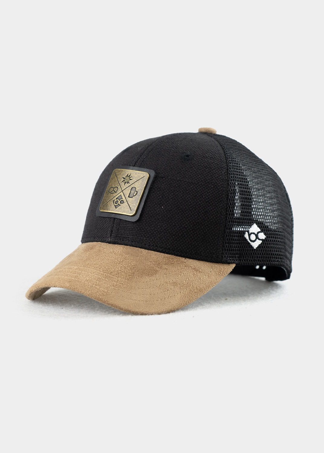 Cap "Kreizweis" - schwarzgrau (Curved)