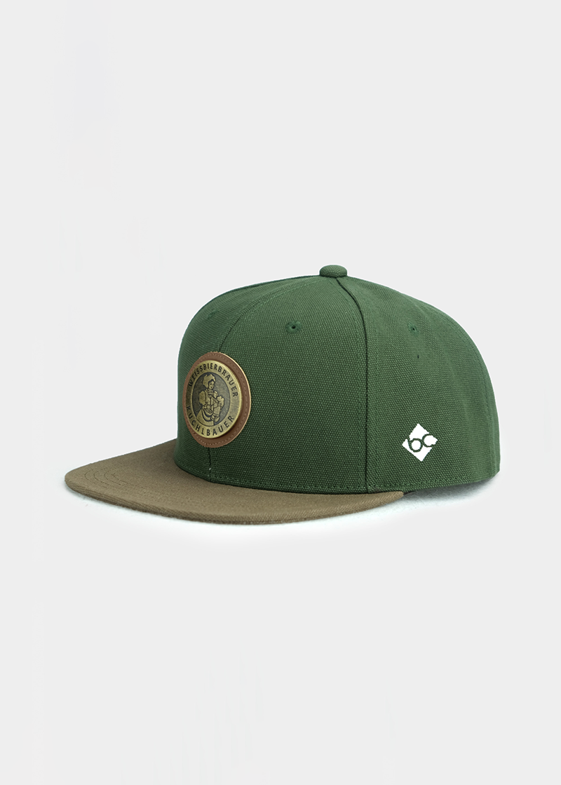 Cap "Kuchlbauer II" - dunkelgrün (Strapback)