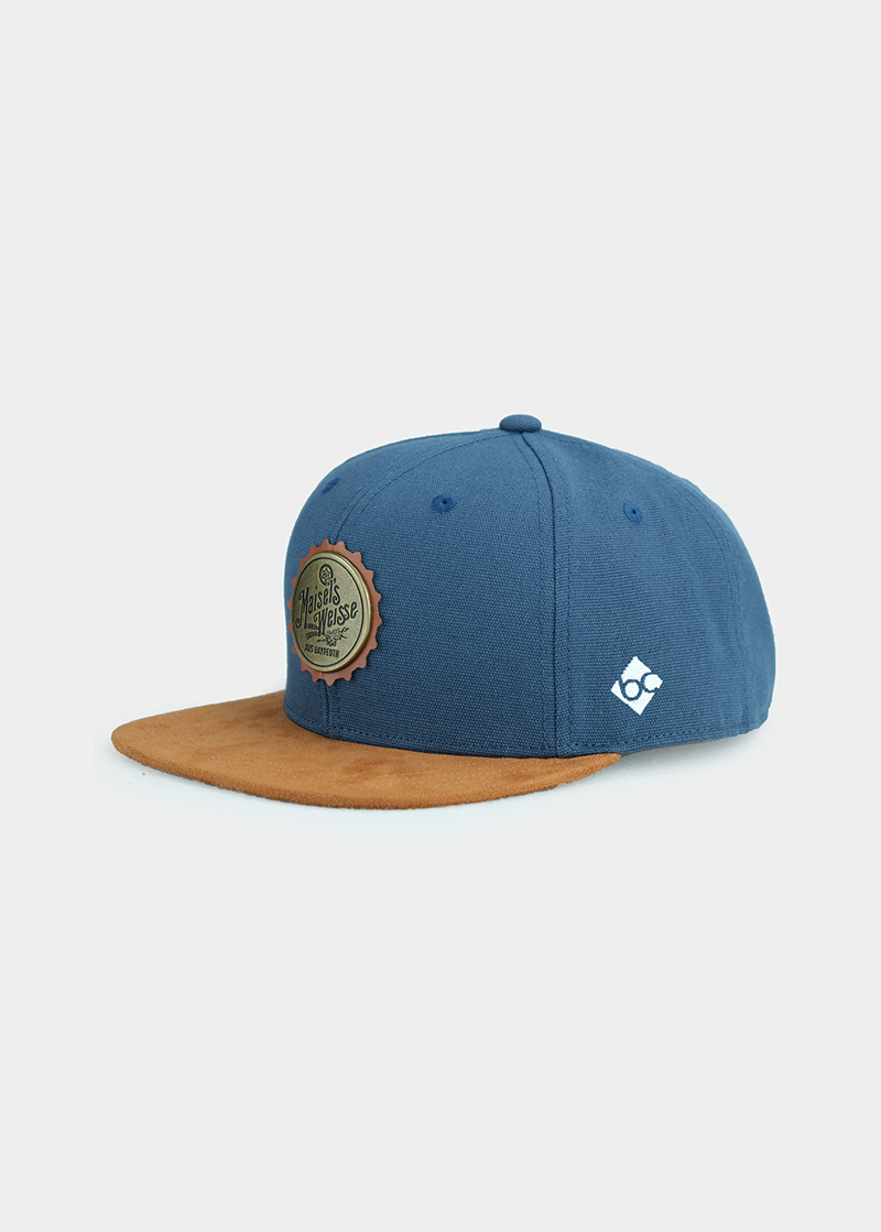 Cap "Maisel II" - blau (Snapback)