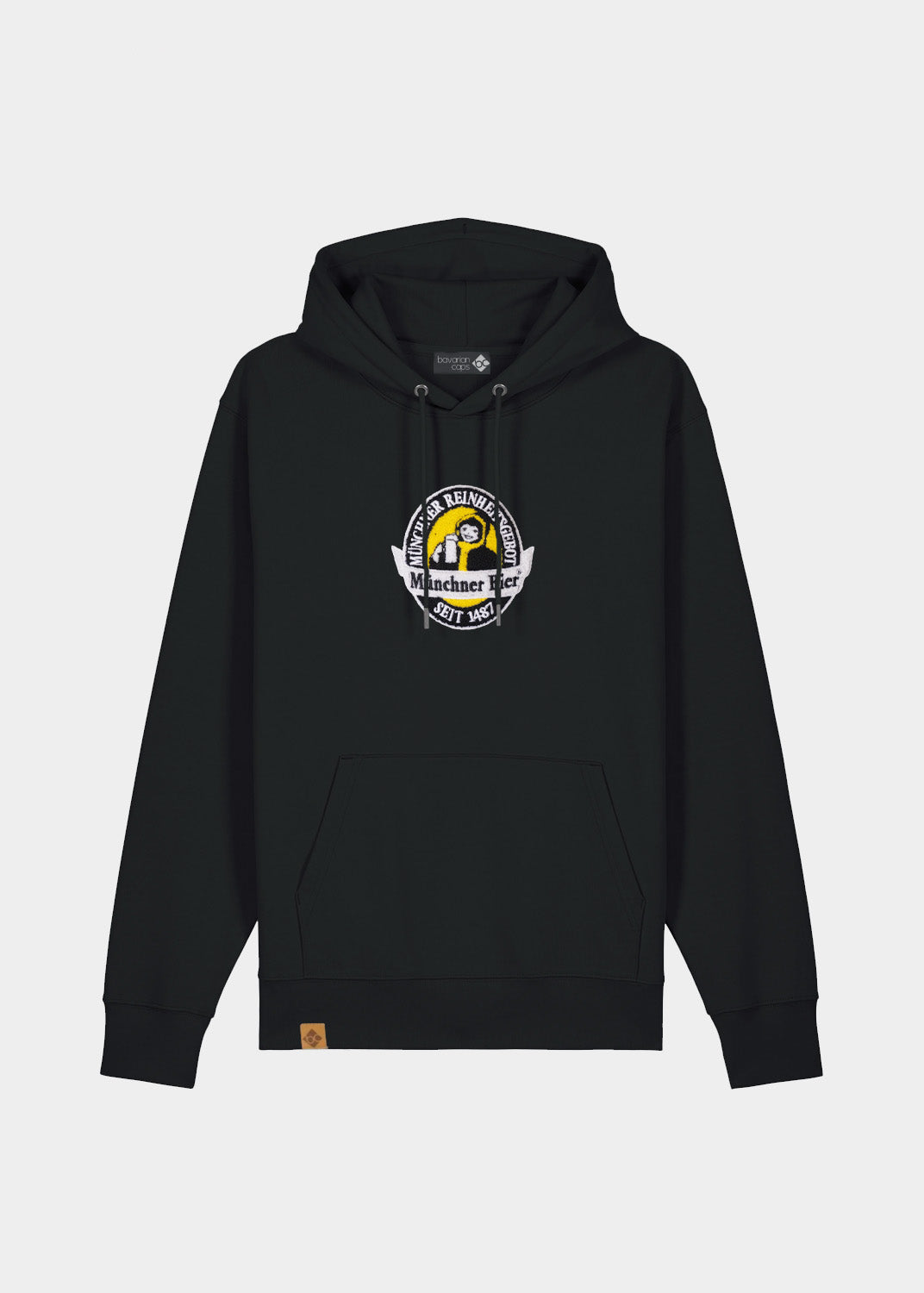 Hoodie "Münchner Bier" - schwarz