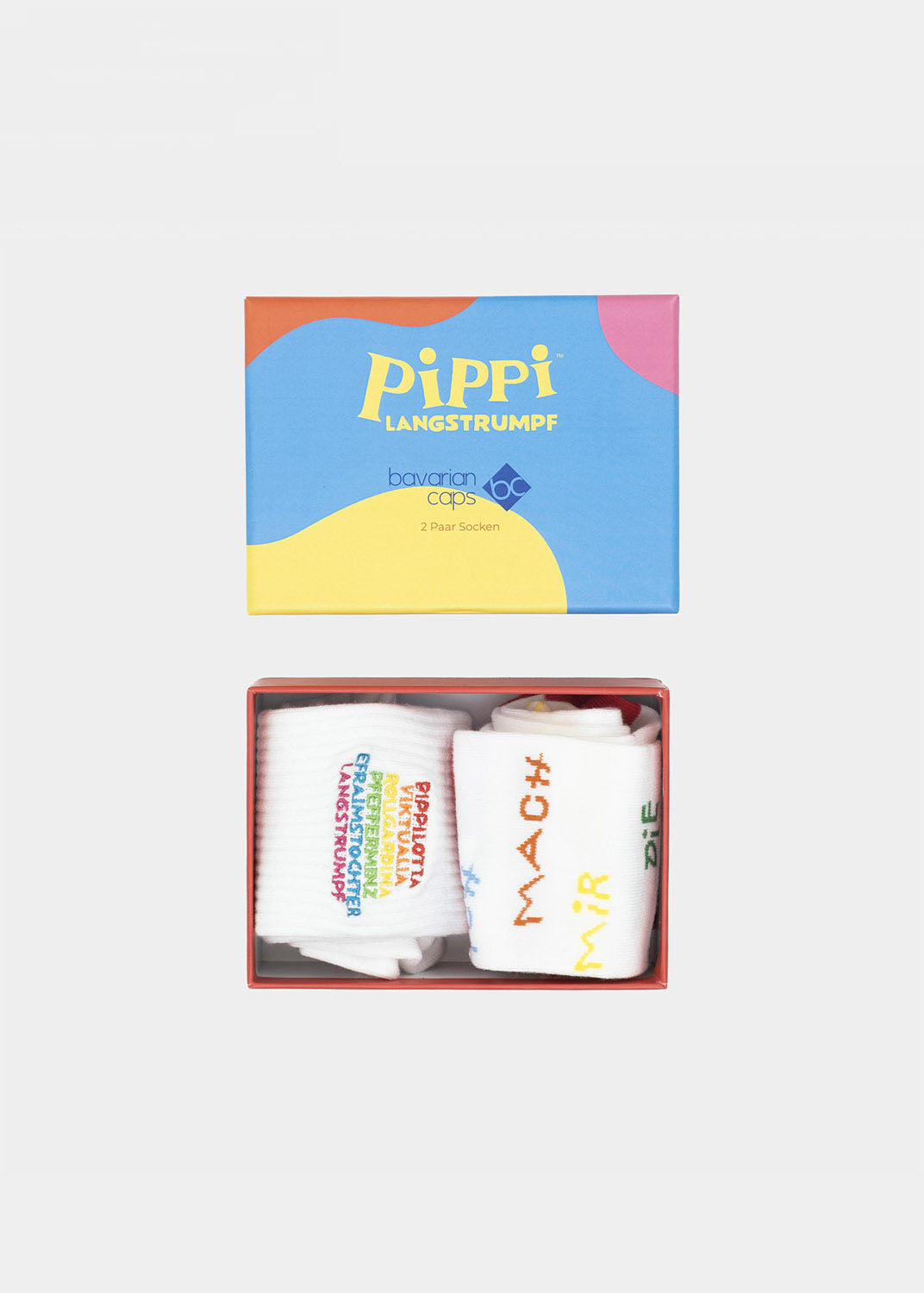 2er Sockenbox "Pippi Langstrumpf", v2