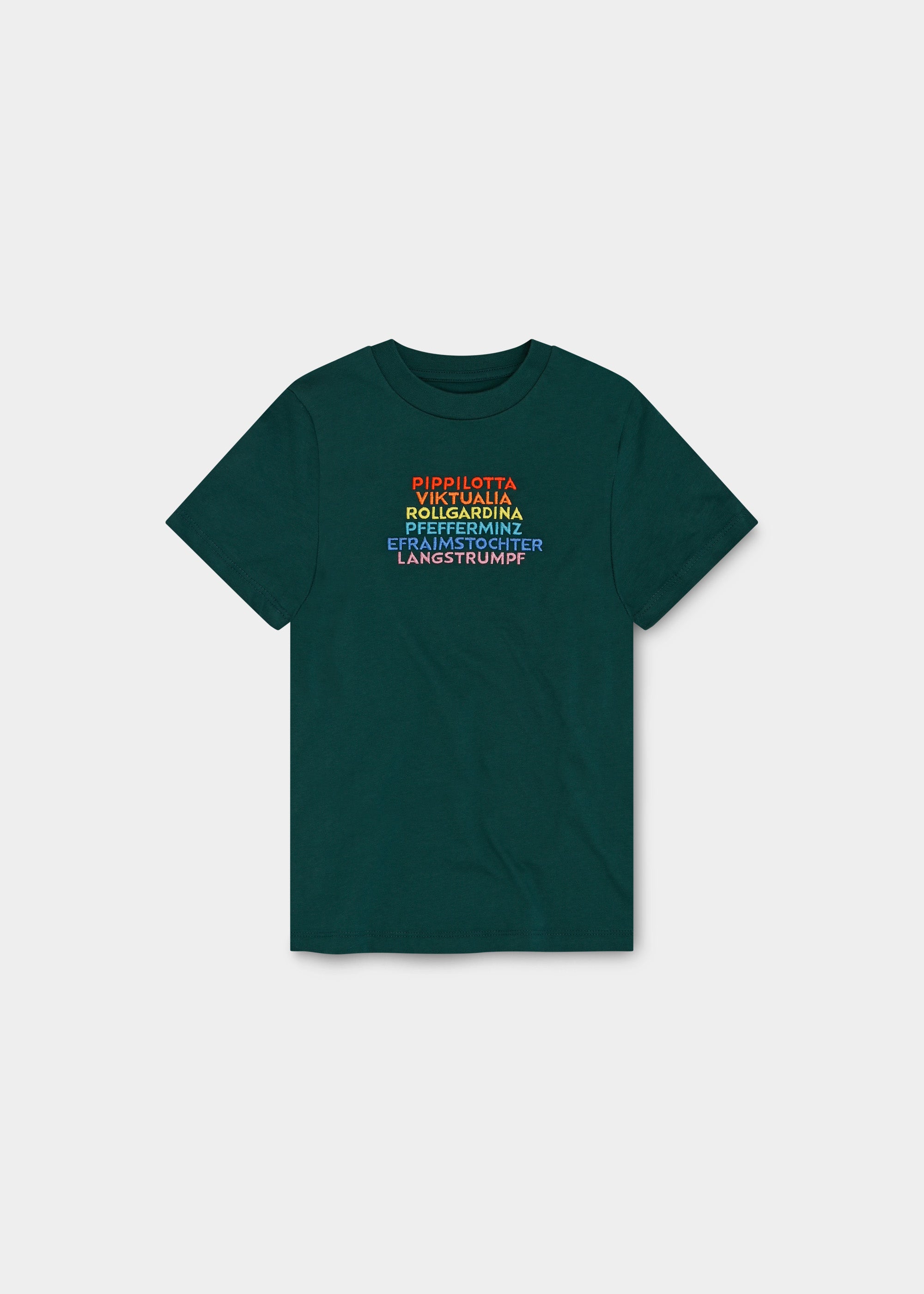 T-Shirt "Pippilotta Viktualia" - grün (Kinder)