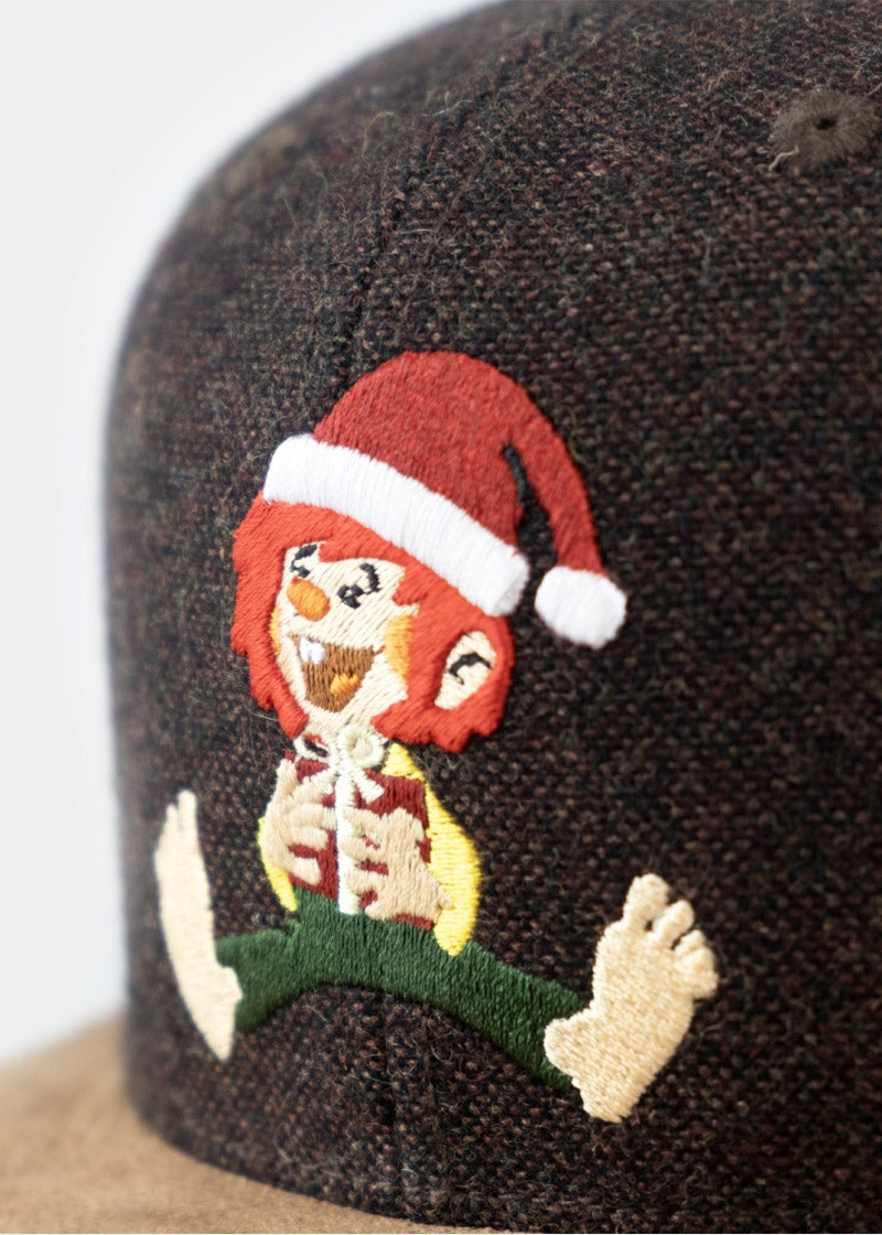 Cap "Pumuckl: Weihnachtsedition" - dunkelrot (LIMITED)