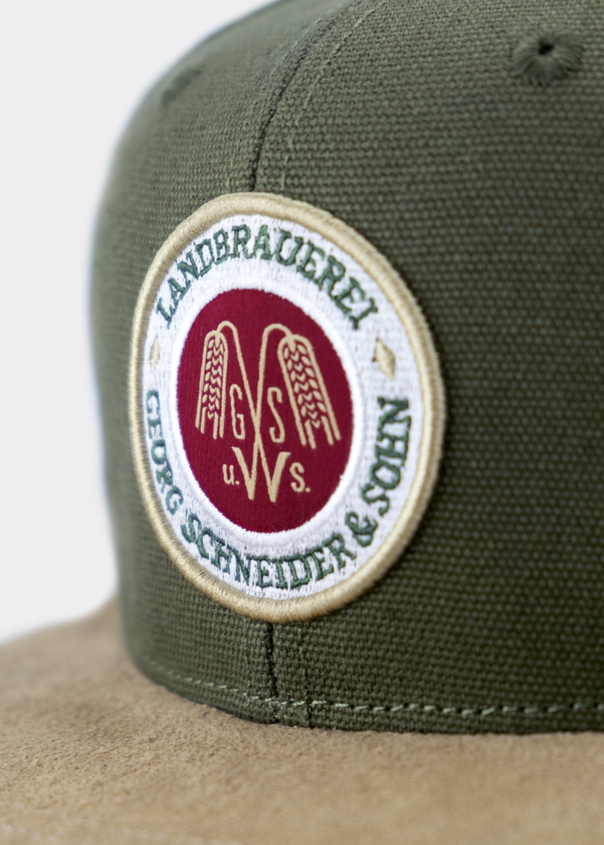 Cap "Schneider Helles Landbier" - dunkelgrün (Snapback)