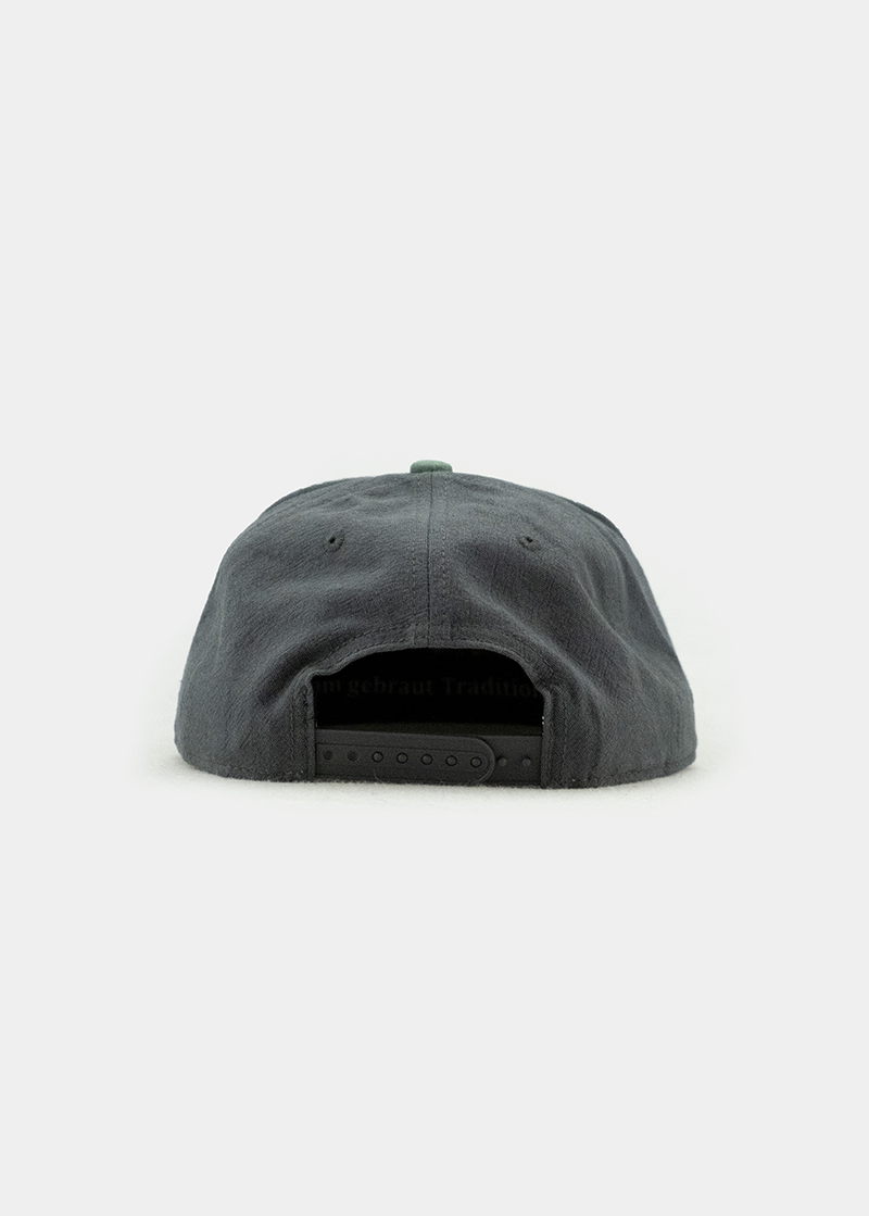 Cap "Schönramer" - grün/grau (Snapback)