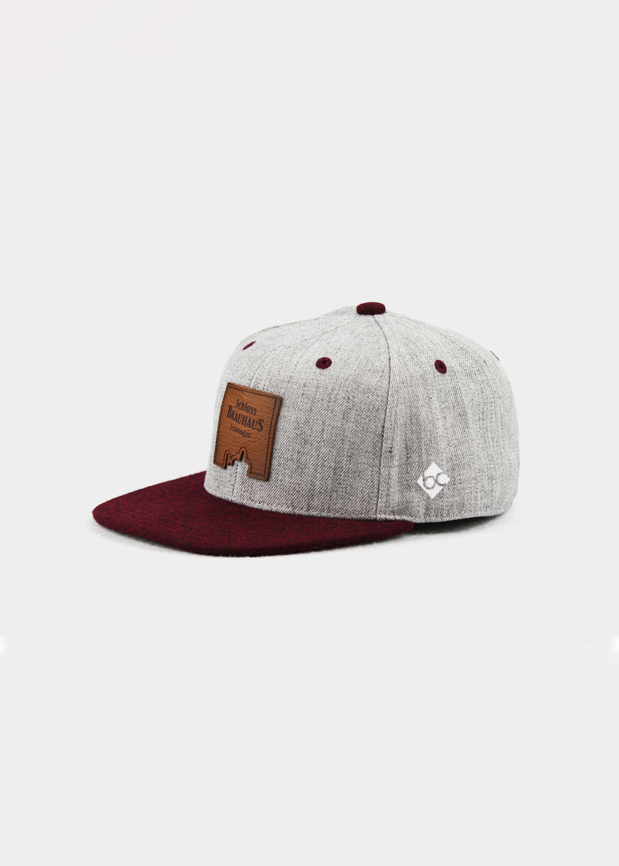 Cap "Schwangau" - hellgrau (Snapback)