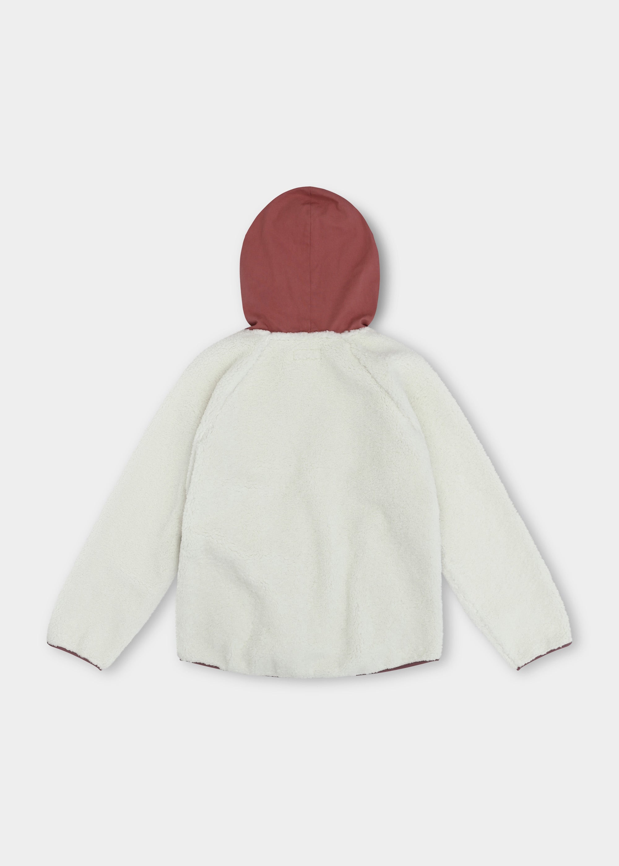 Sherpa-Zipper "Frida" - natur/rosa (Damen)